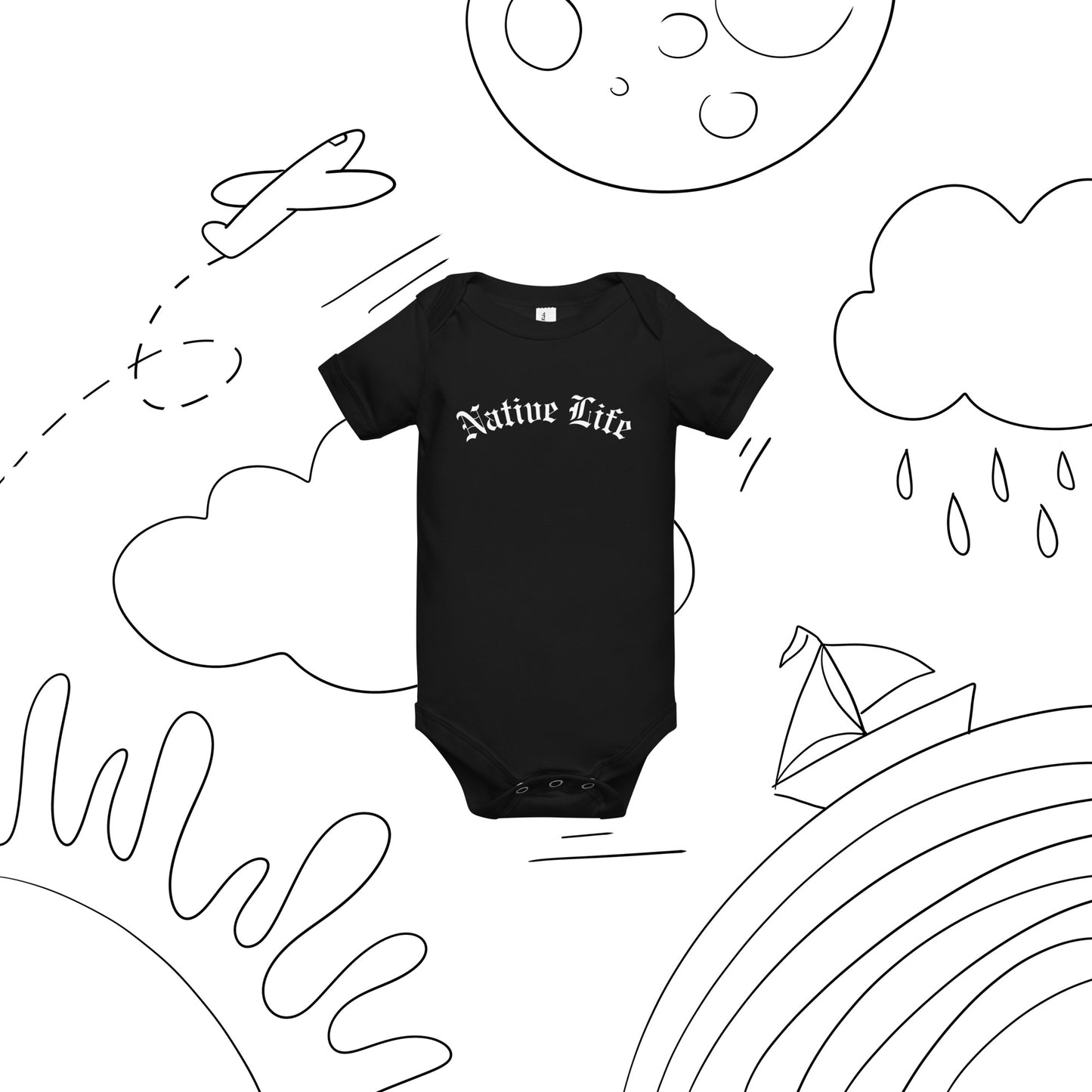 WS Native Life Baby Onesie