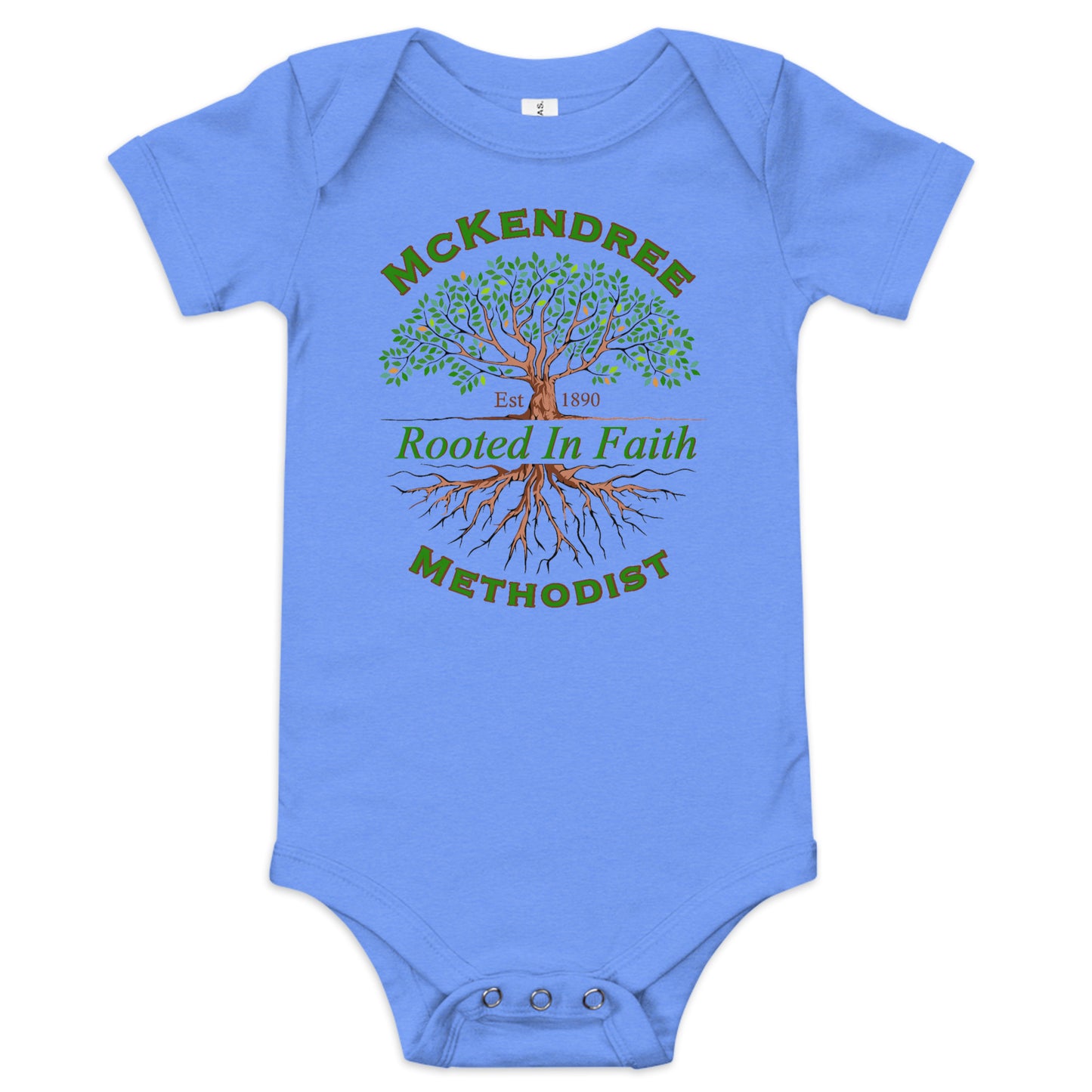 MM Logo Baby Unisex Onesie