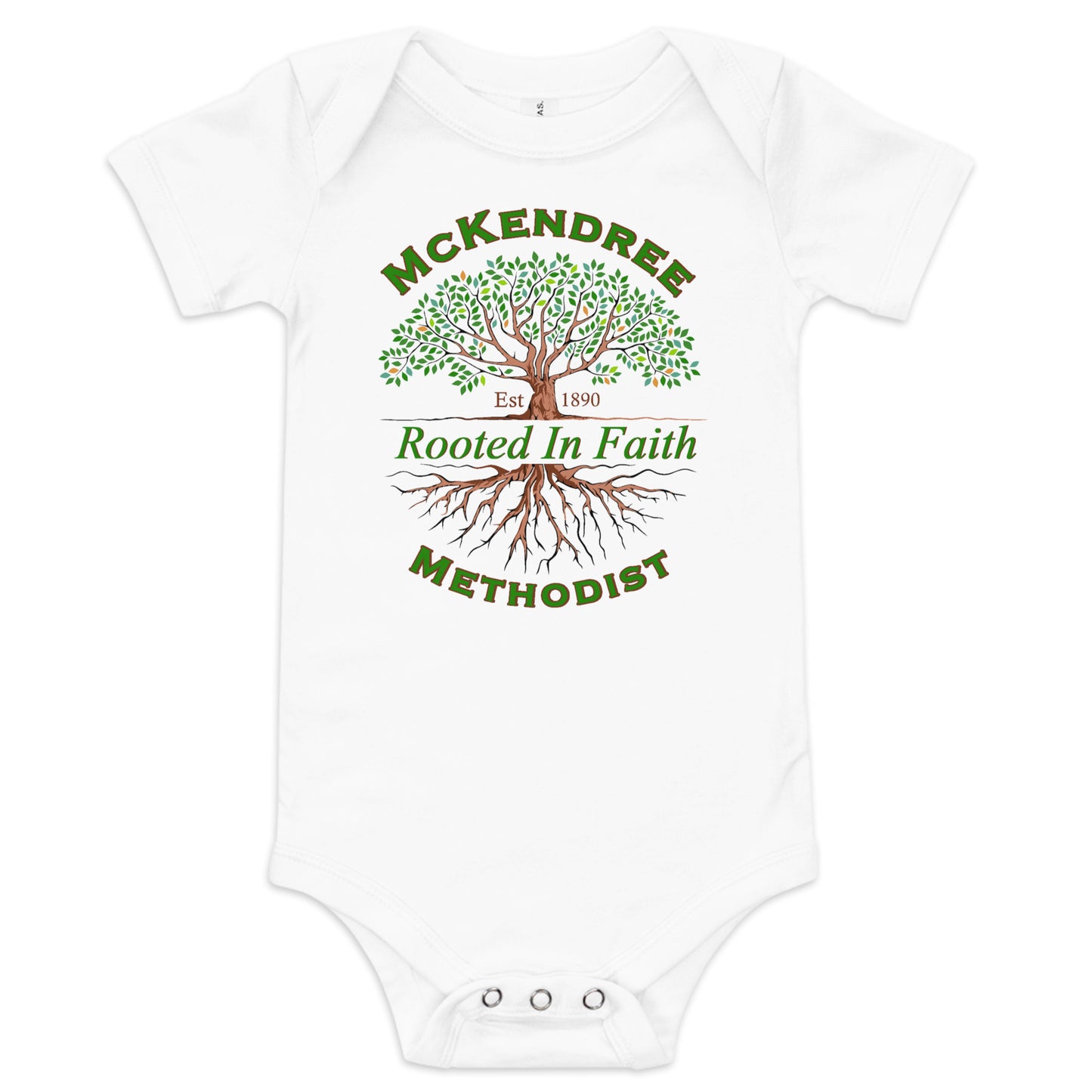 MM Logo Baby Unisex Onesie