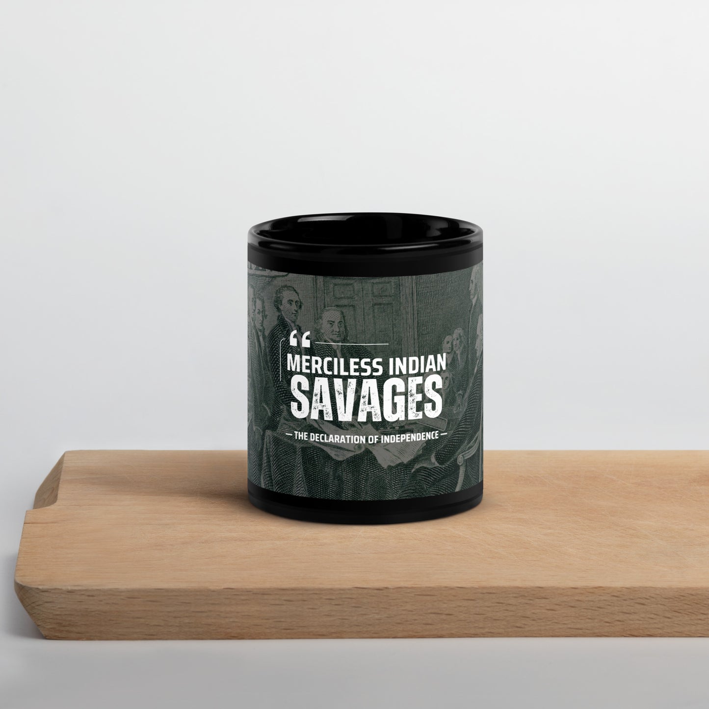 WS Merciless Black Glossy Mug