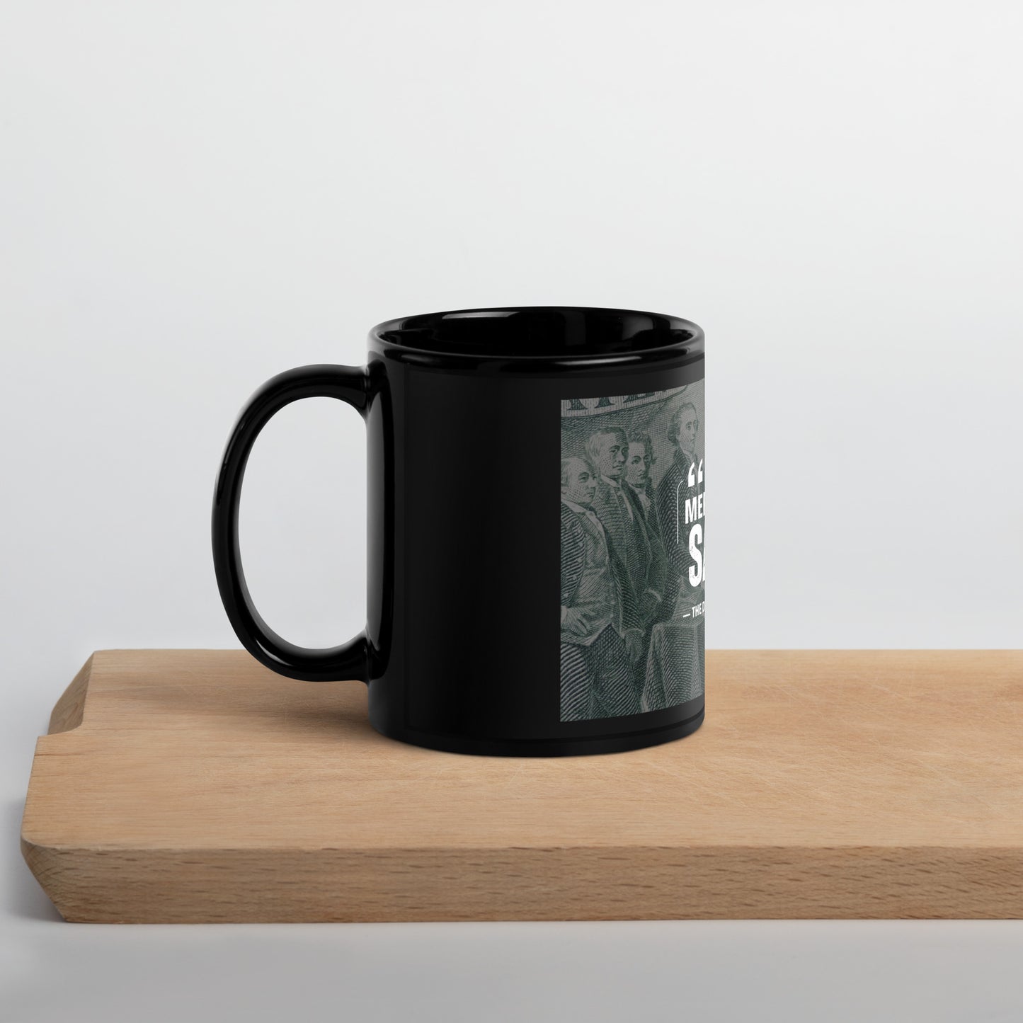 WS Merciless Black Glossy Mug