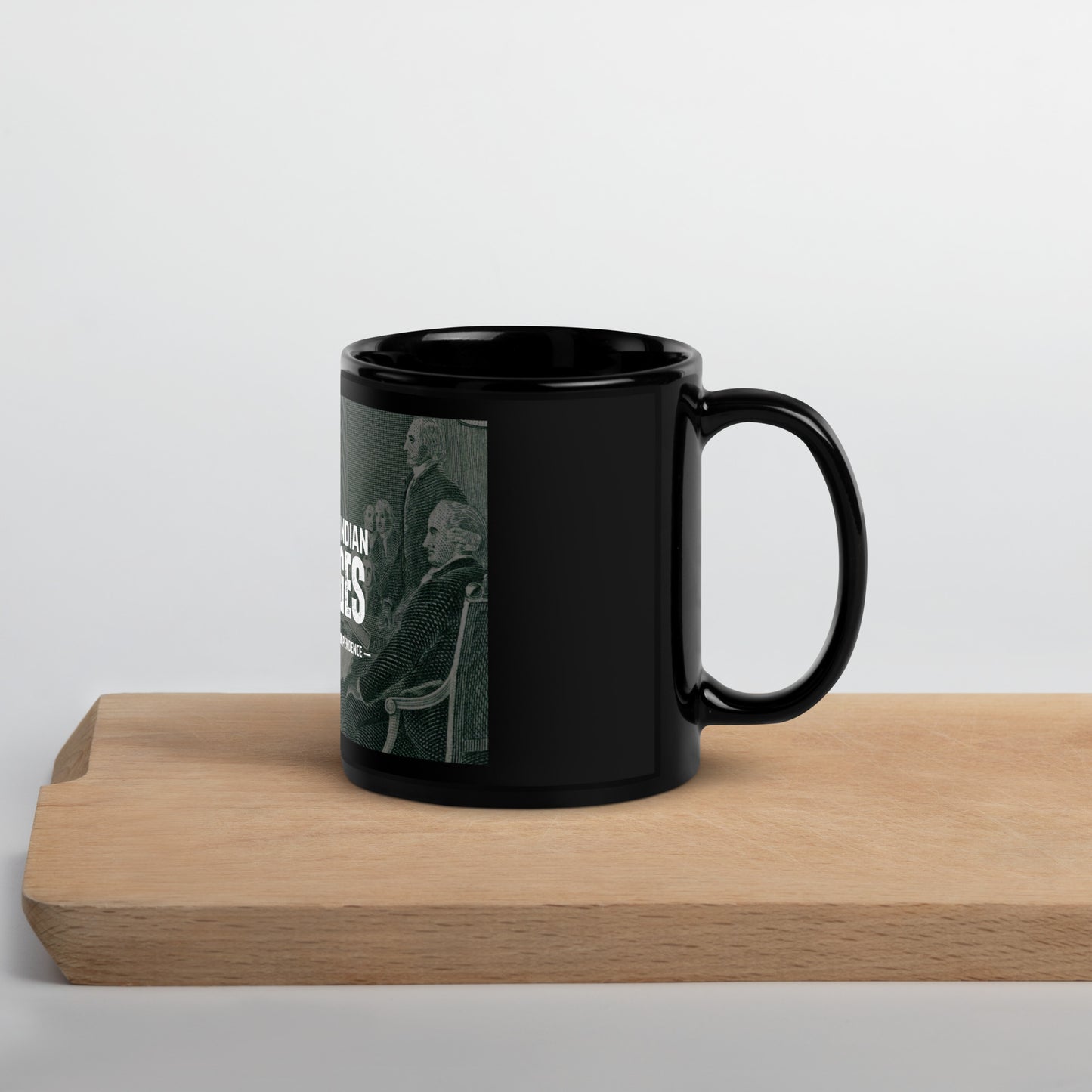 WS Merciless Black Glossy Mug