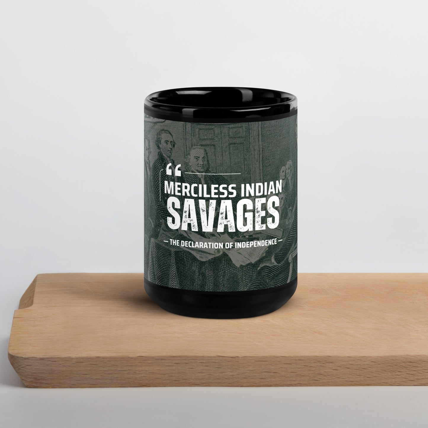 WS Merciless Black Glossy Mug
