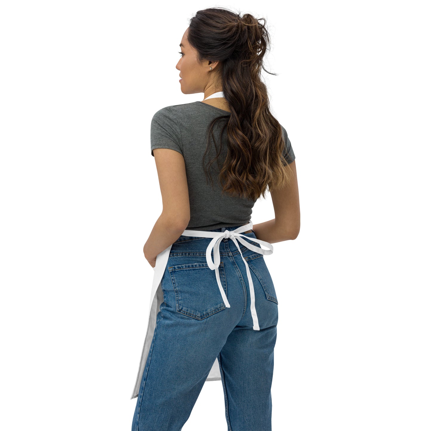 WS Fueled By Frybread Embroidered Apron (White)
