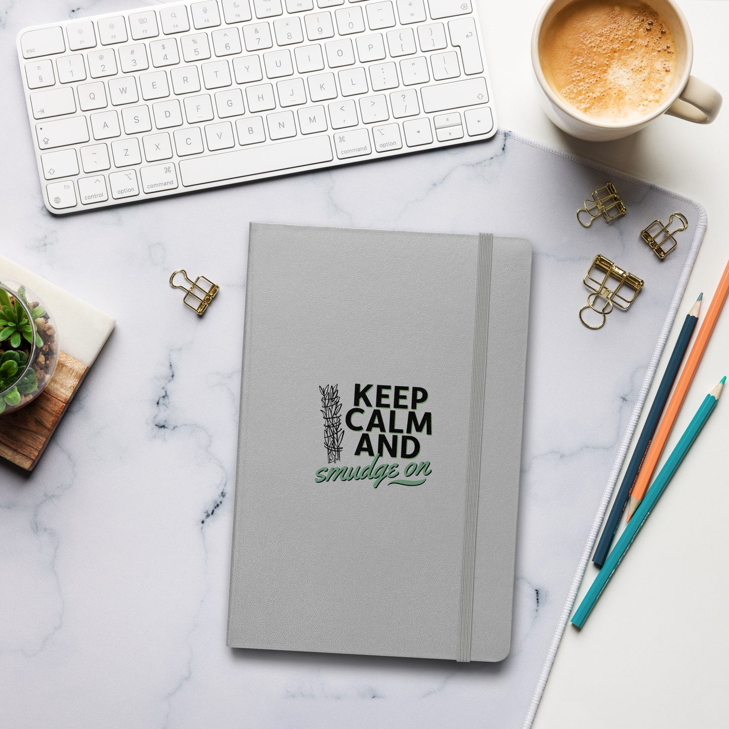 WS Keep Calm Hardcover Notebook