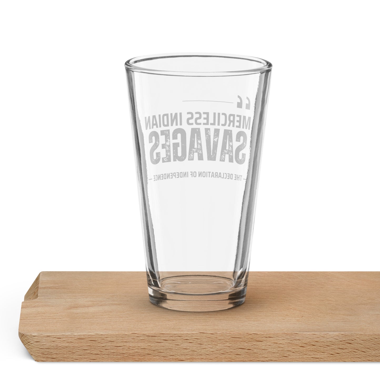 WS Merciless Pint Glass