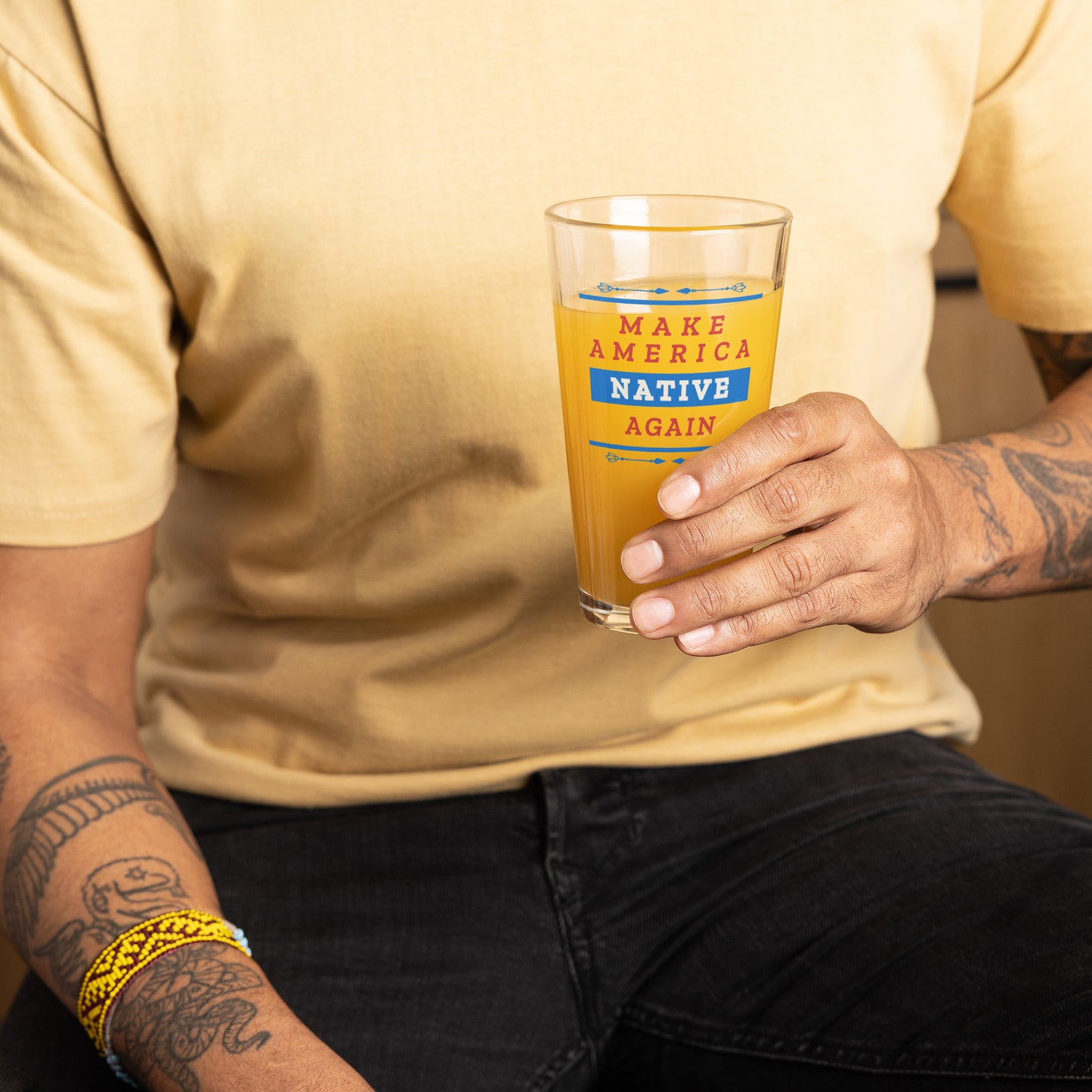 WS M.A.N.A. Pint Glass