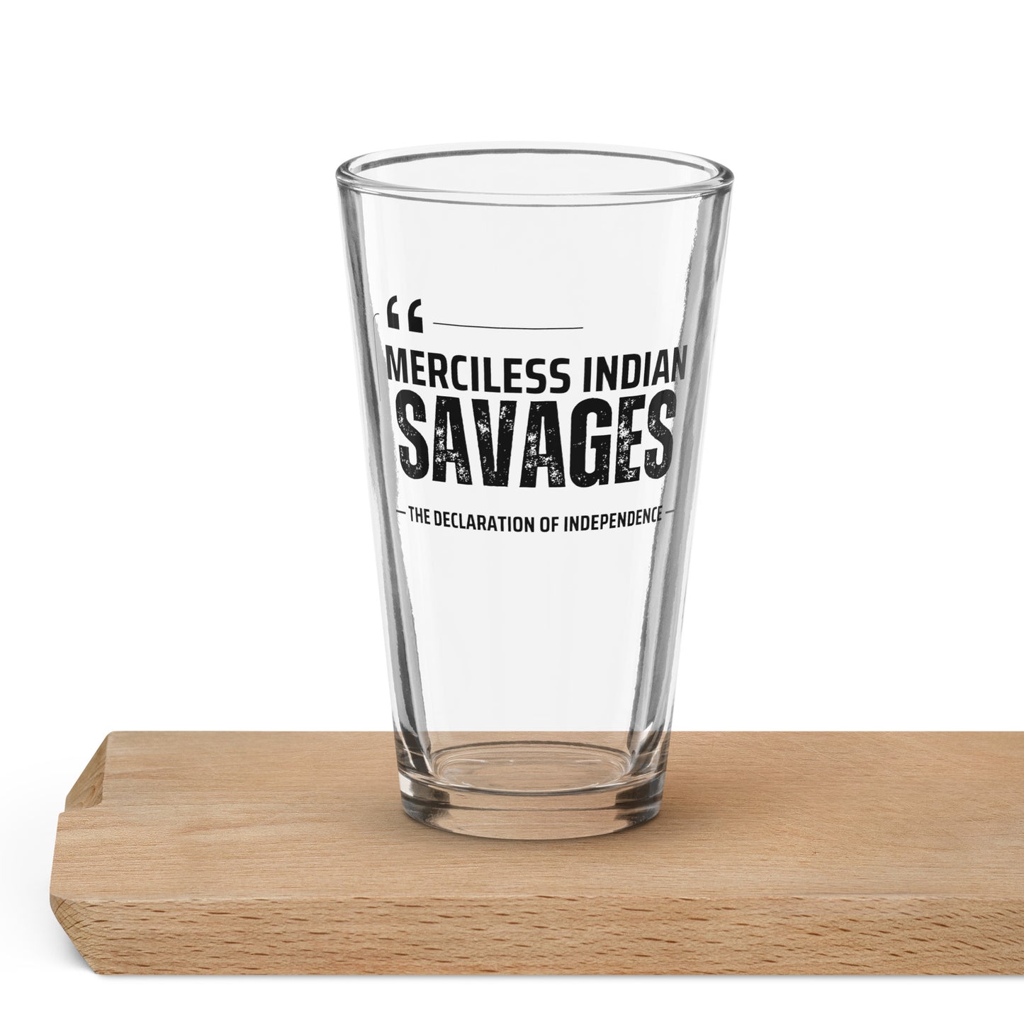 WS Merciless Pint Glass