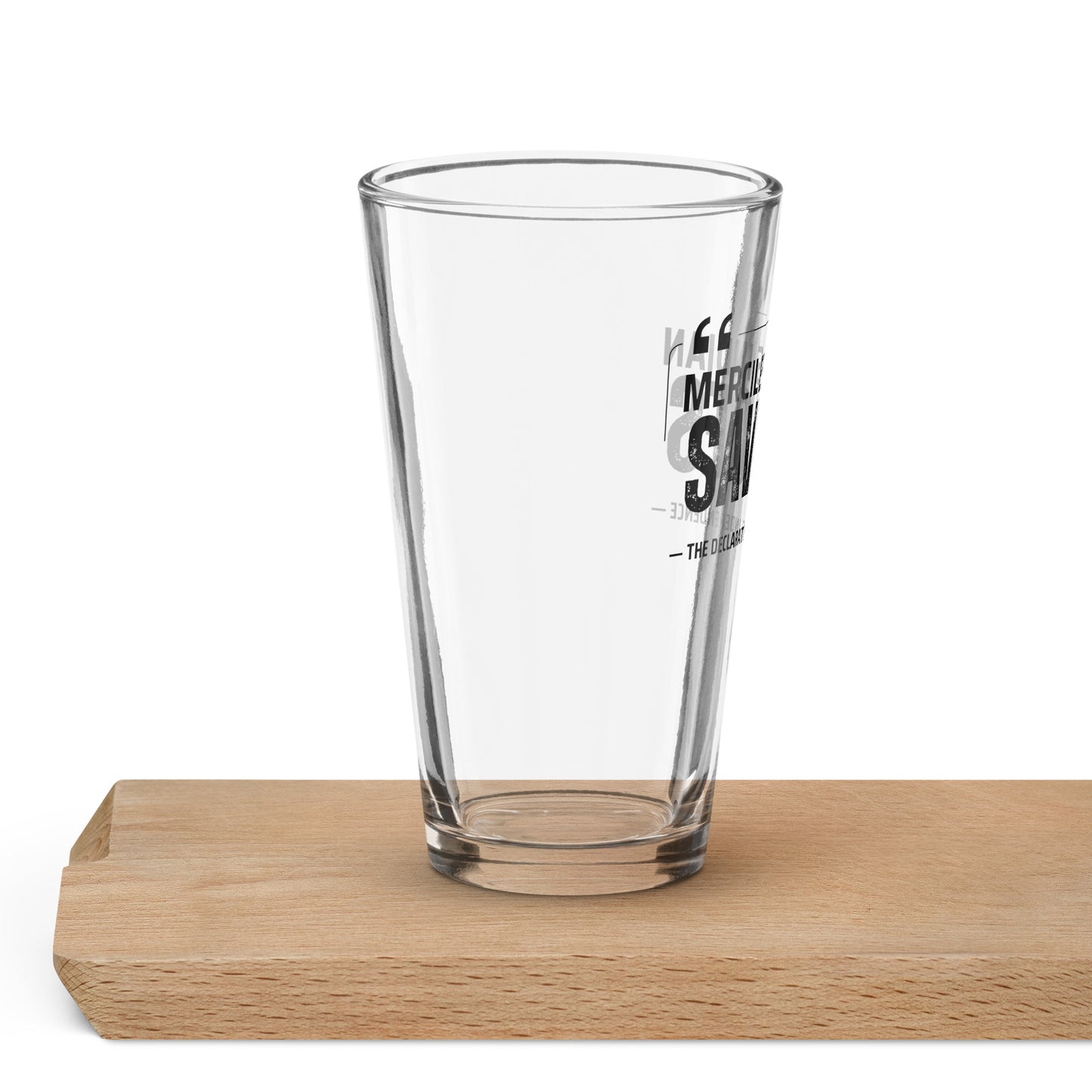 WS Merciless Pint Glass