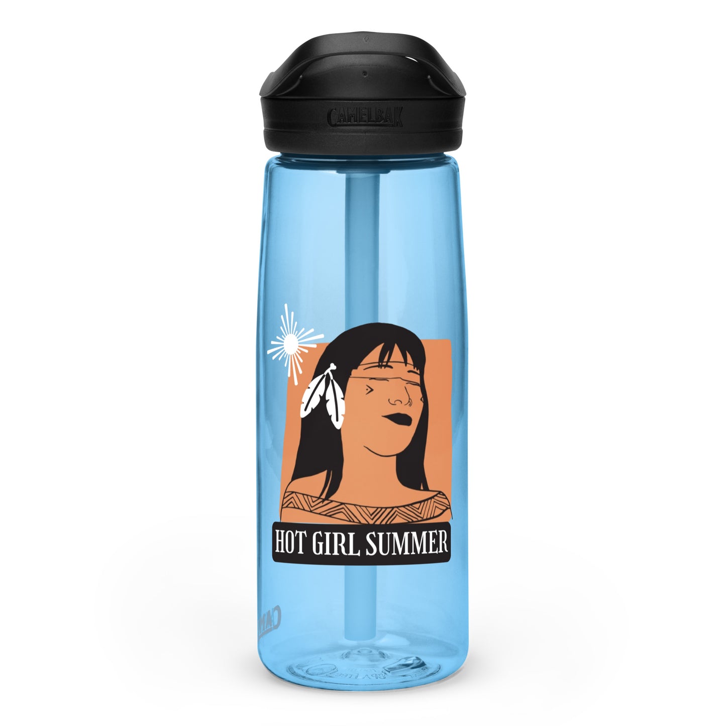 WS Hot Girl Sports Water Bottle