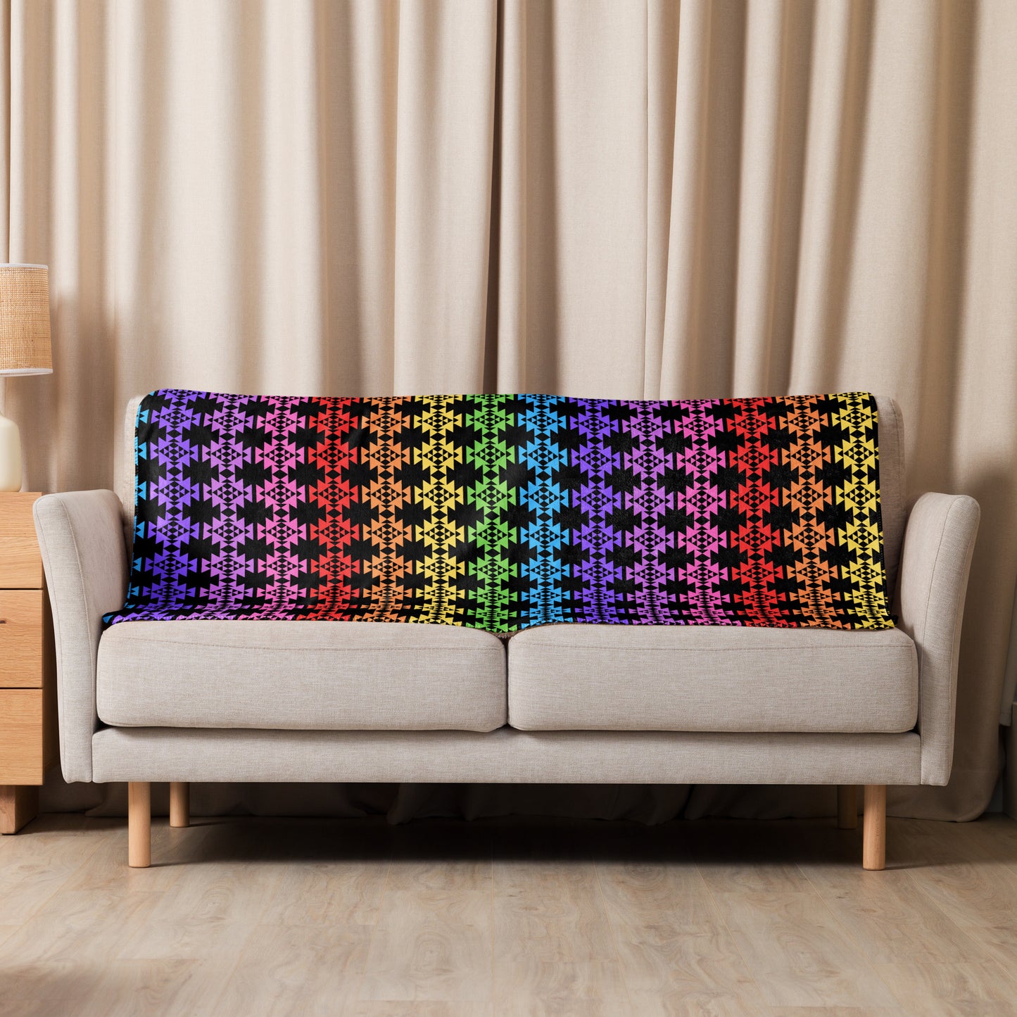 WS Sherpa Blanket (Rainbow)