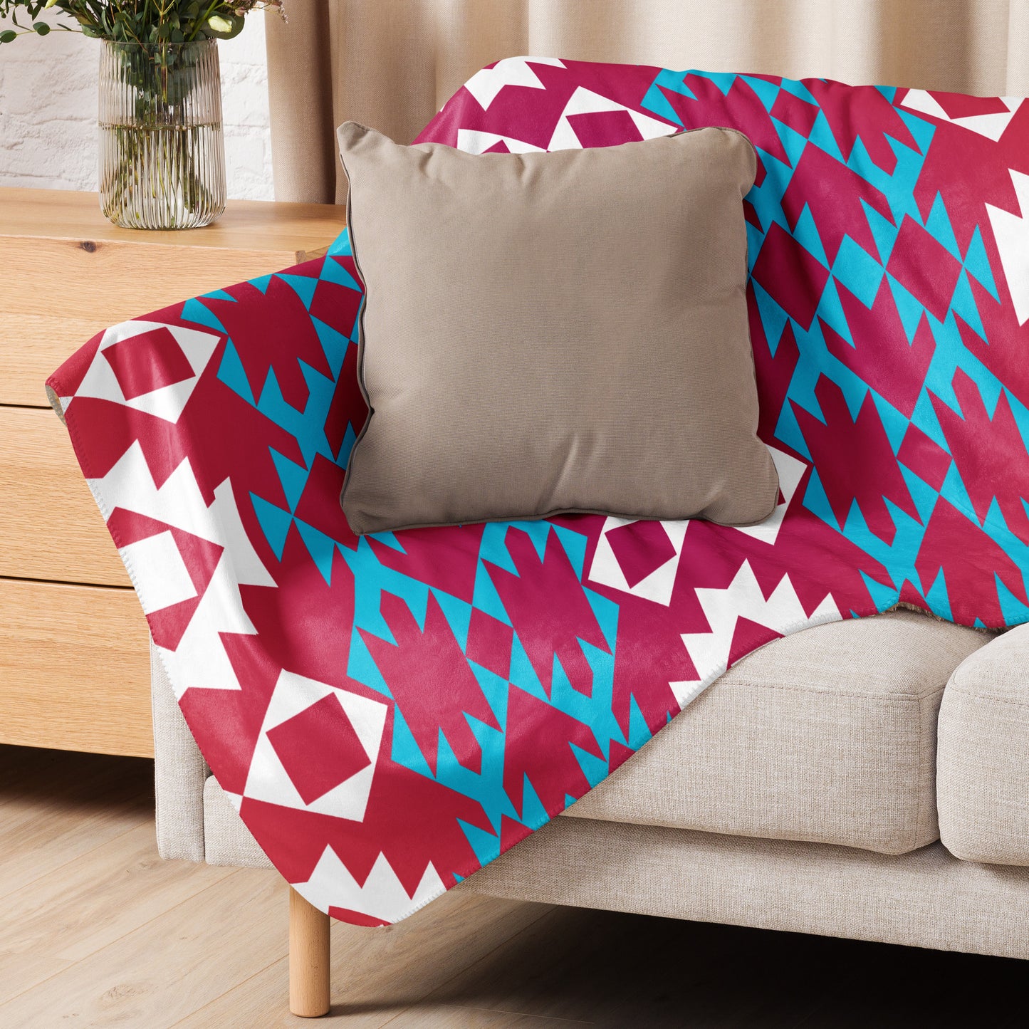 WS Sherpa Blanket (Berry Tribal)