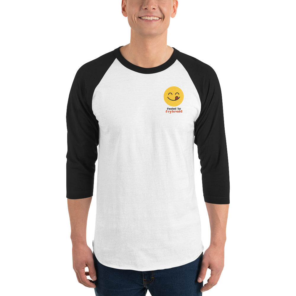 WS Fueled By Frybread Unisex 3/4 Sleeve Raglan Tee