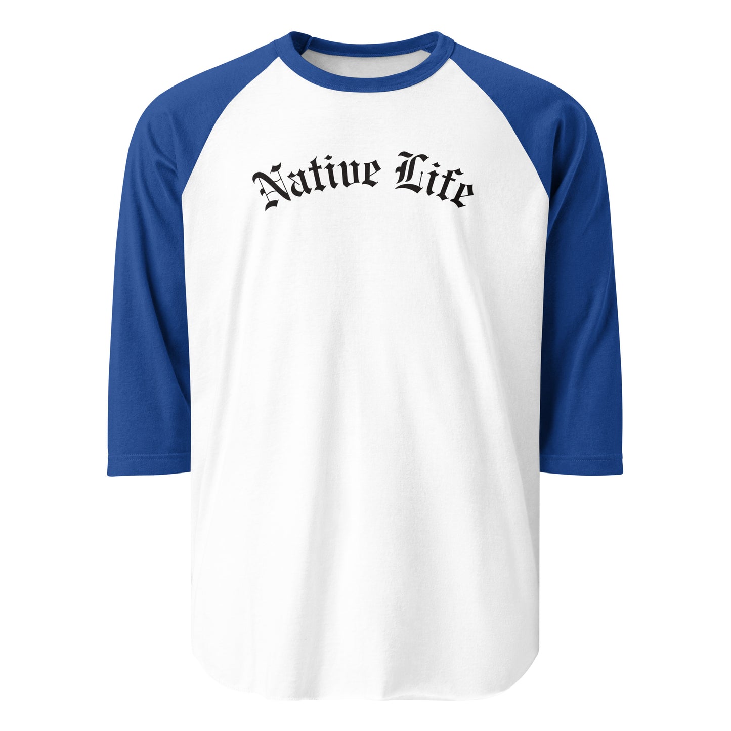 WS Native Life Unisex 3/4 Sleeve Raglan Tee