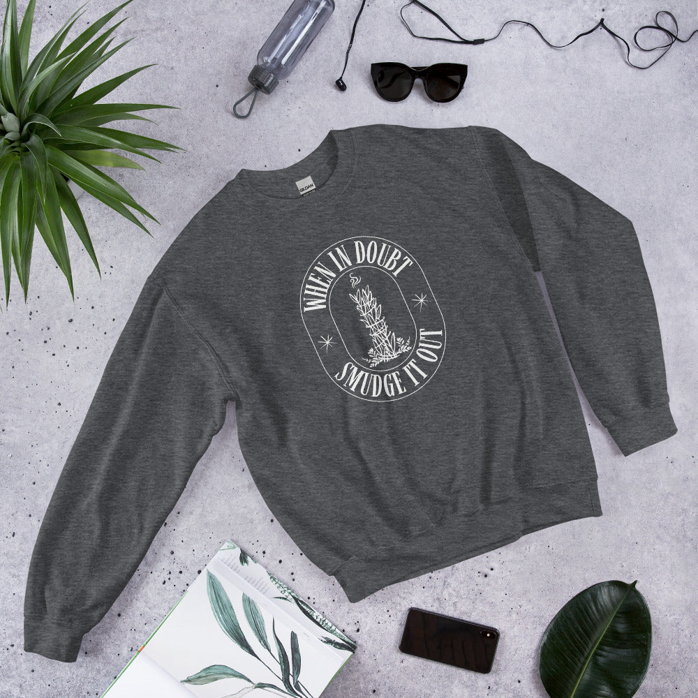 WS Smudge It Out Unisex Sweatshirt (Dark)