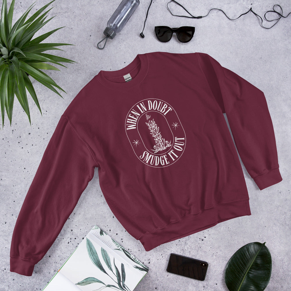 WS Smudge It Out Unisex Sweatshirt (Dark)