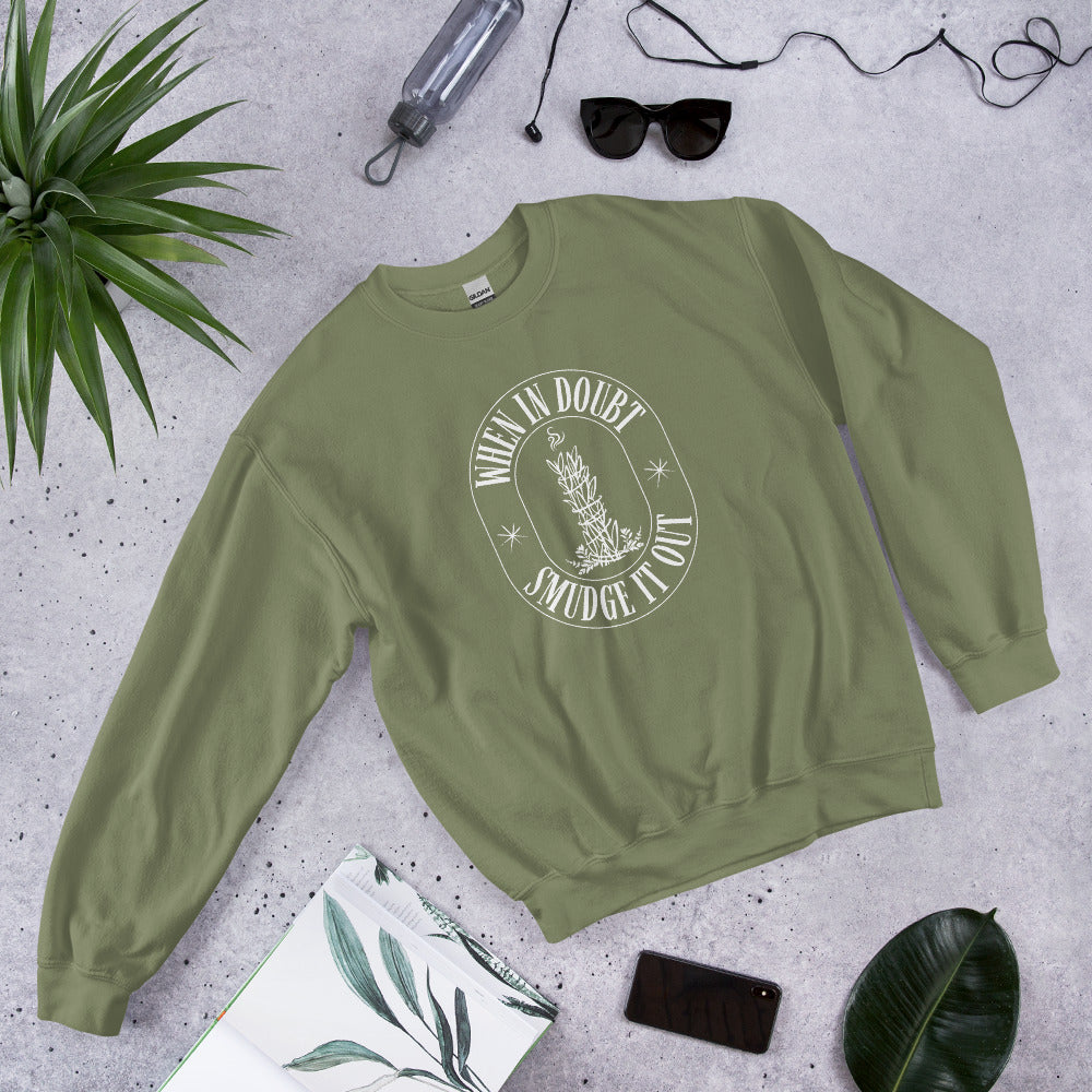 WS Smudge It Out Unisex Sweatshirt (Dark)