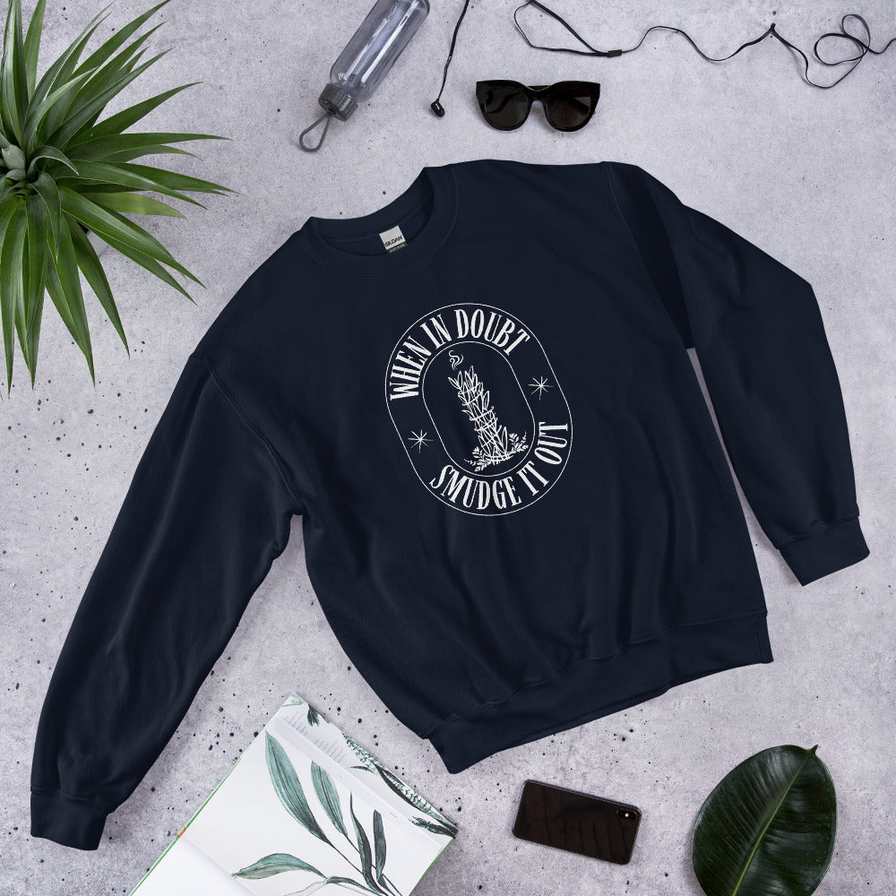 WS Smudge It Out Unisex Sweatshirt (Dark)
