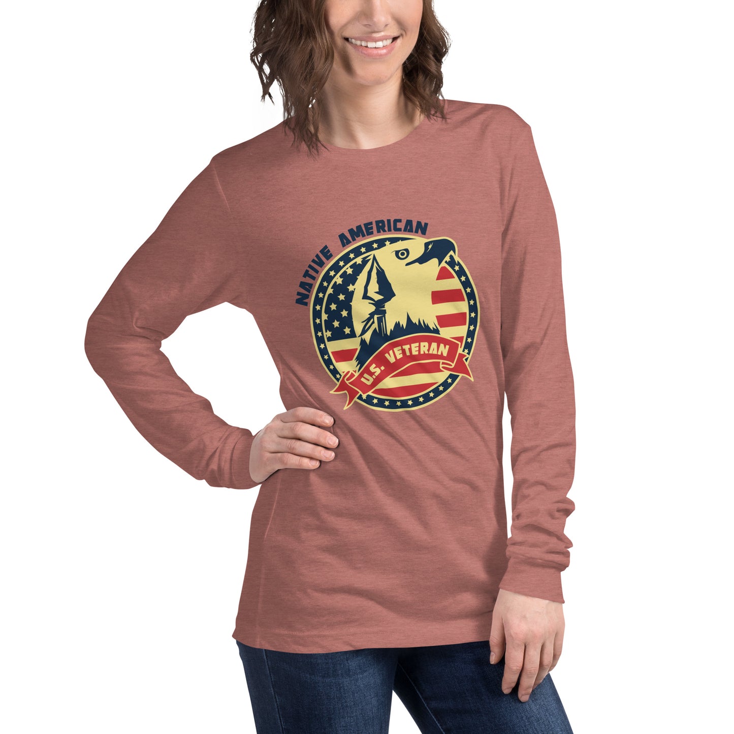 WS Native U.S. Vet Unisex Long Sleeve Tee
