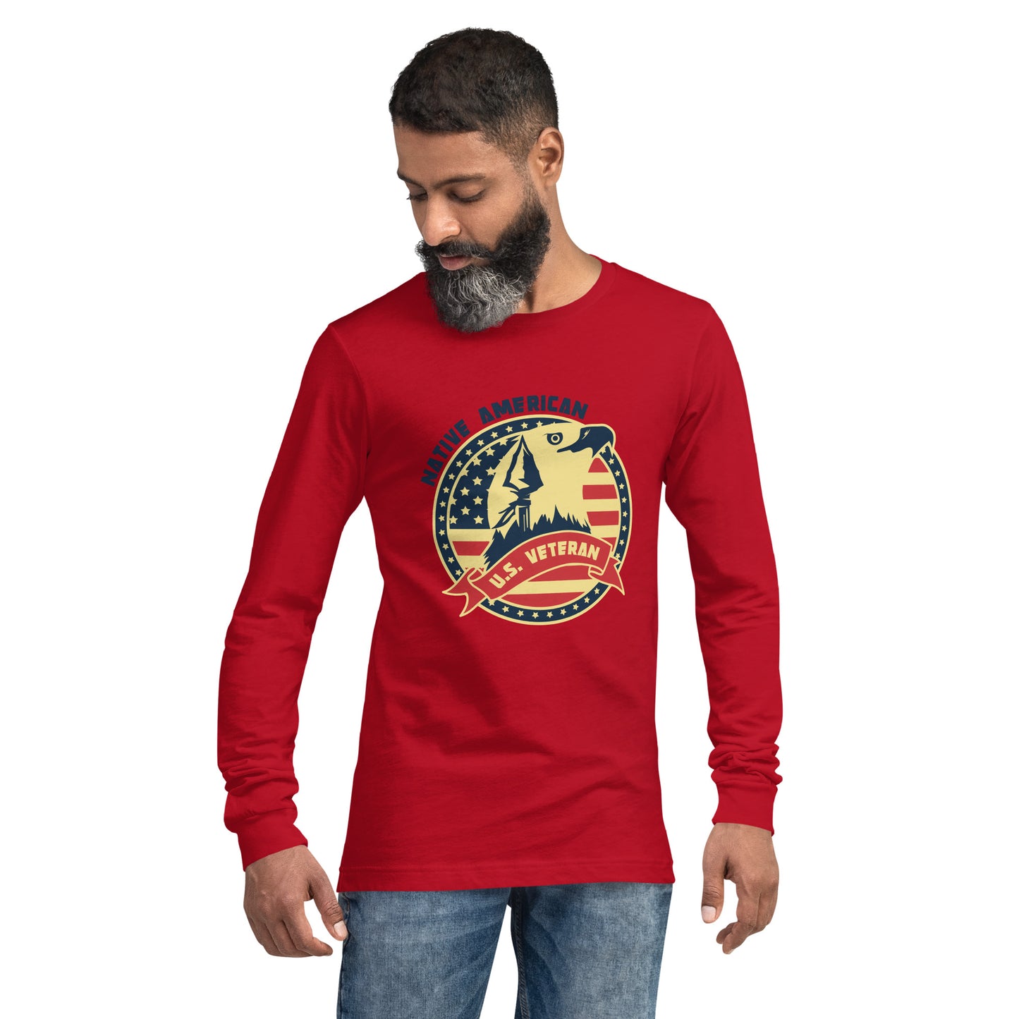 WS Native U.S. Vet Unisex Long Sleeve Tee