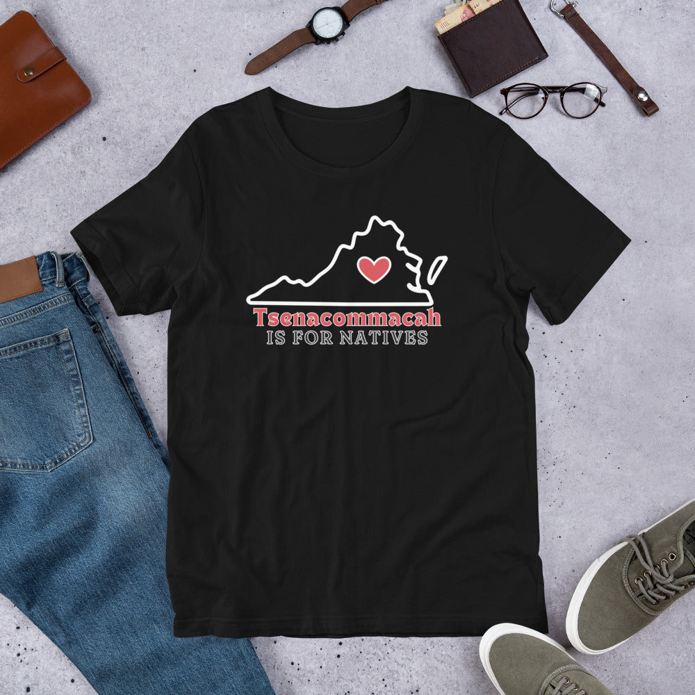 WS Tsenacommacah Unisex T-Shirt (Dark)