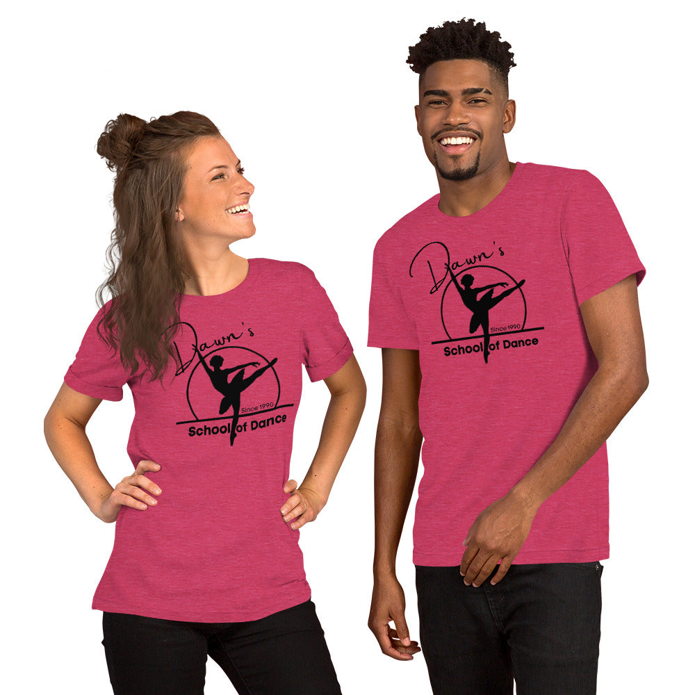 DSOD Logo- Black Unisex T-Shirt