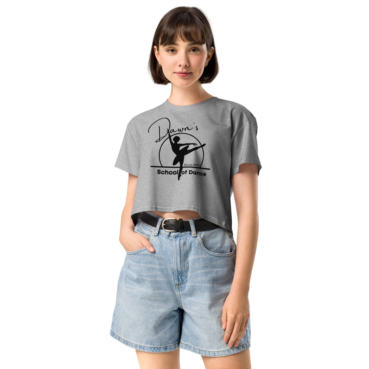 DSOD Logo- Black Women’s Crop Top