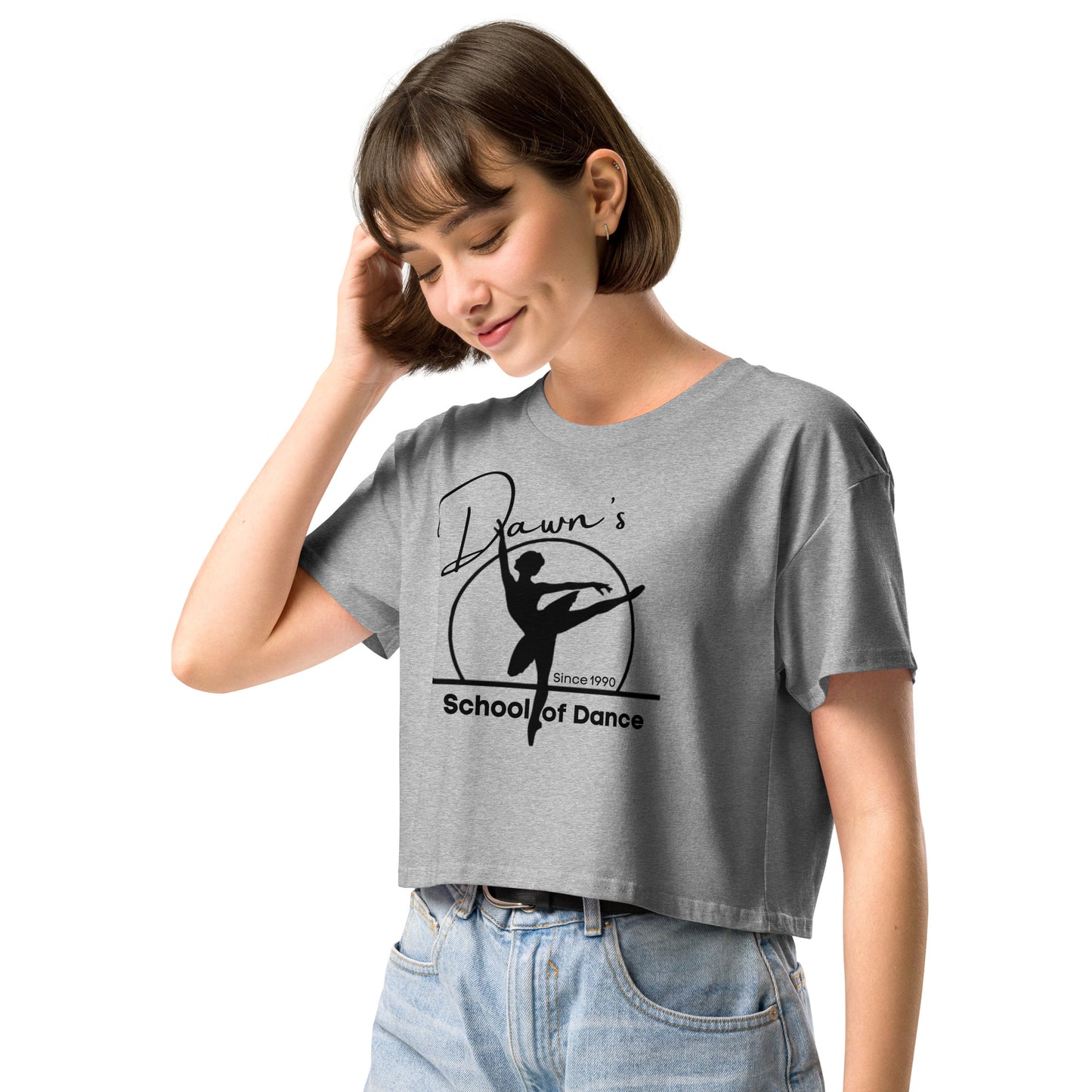 DSOD Logo- Black Women’s Crop Top