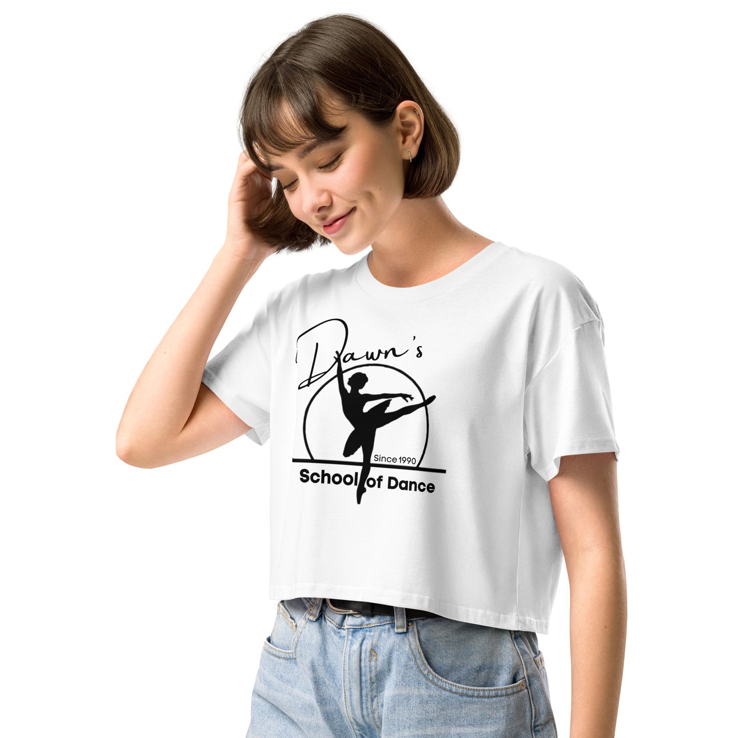 DSOD Logo- Black Women’s Crop Top