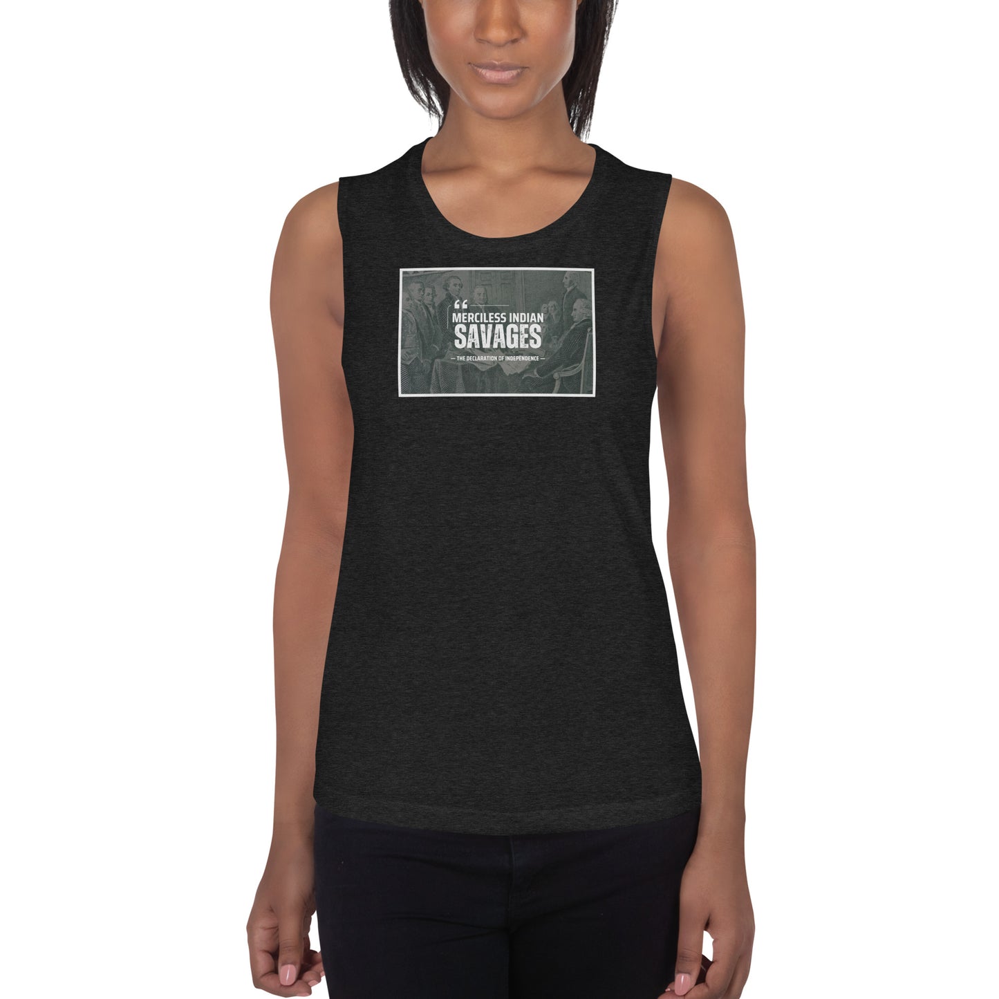 WS Merciless Ladies Tank Top (Founding Fathers)