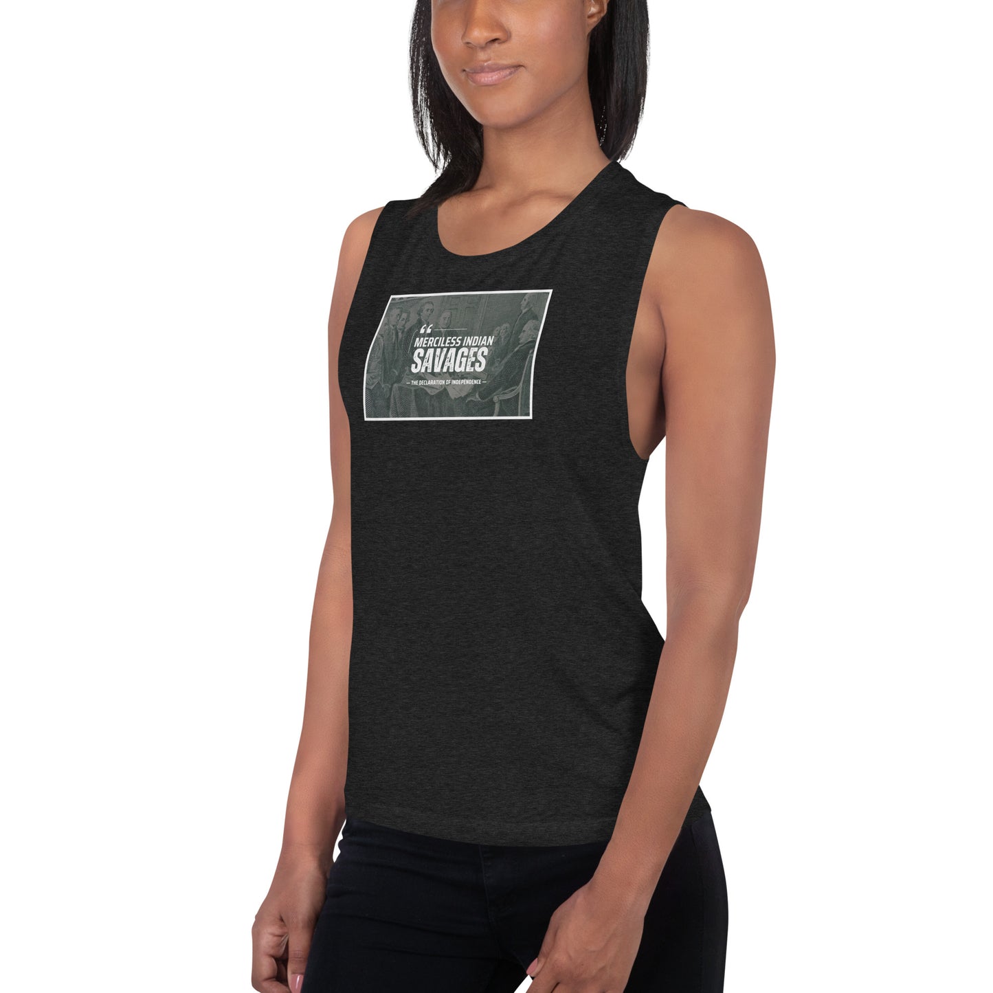WS Merciless Ladies Tank Top (Founding Fathers)