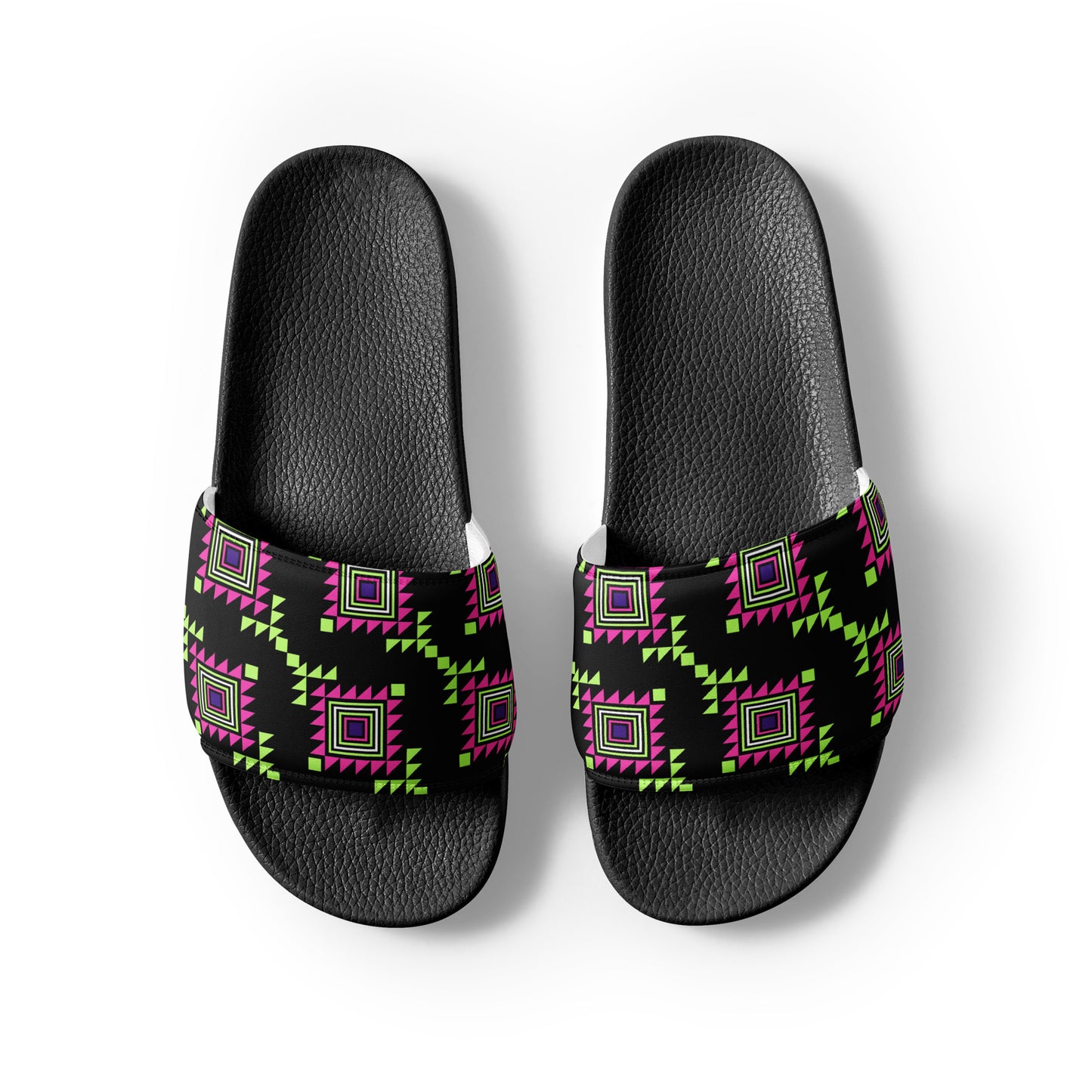 WS Women's Slides (Black Tribal)