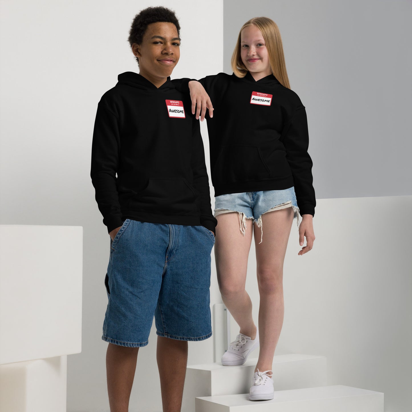WS My Culture Is Awesome Youth Hoodie