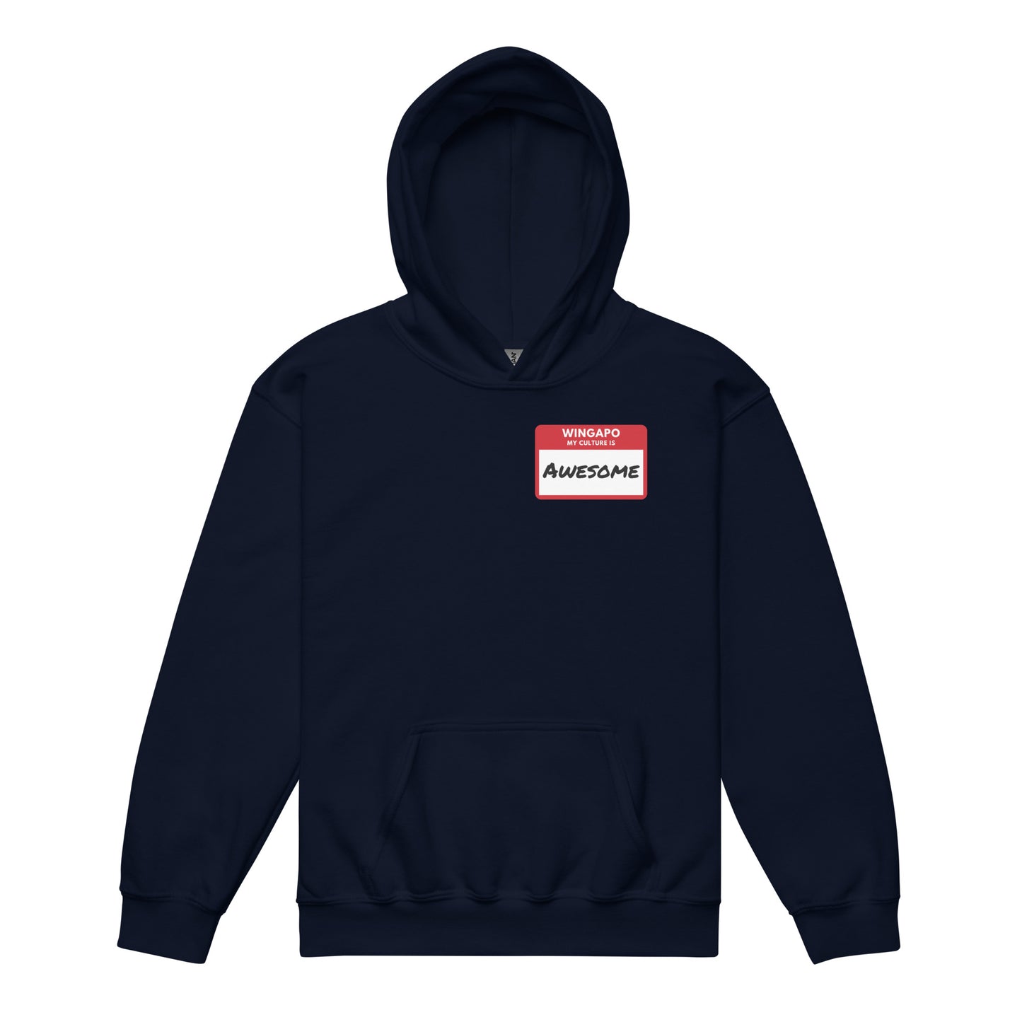 WS My Culture Is Awesome Youth Hoodie