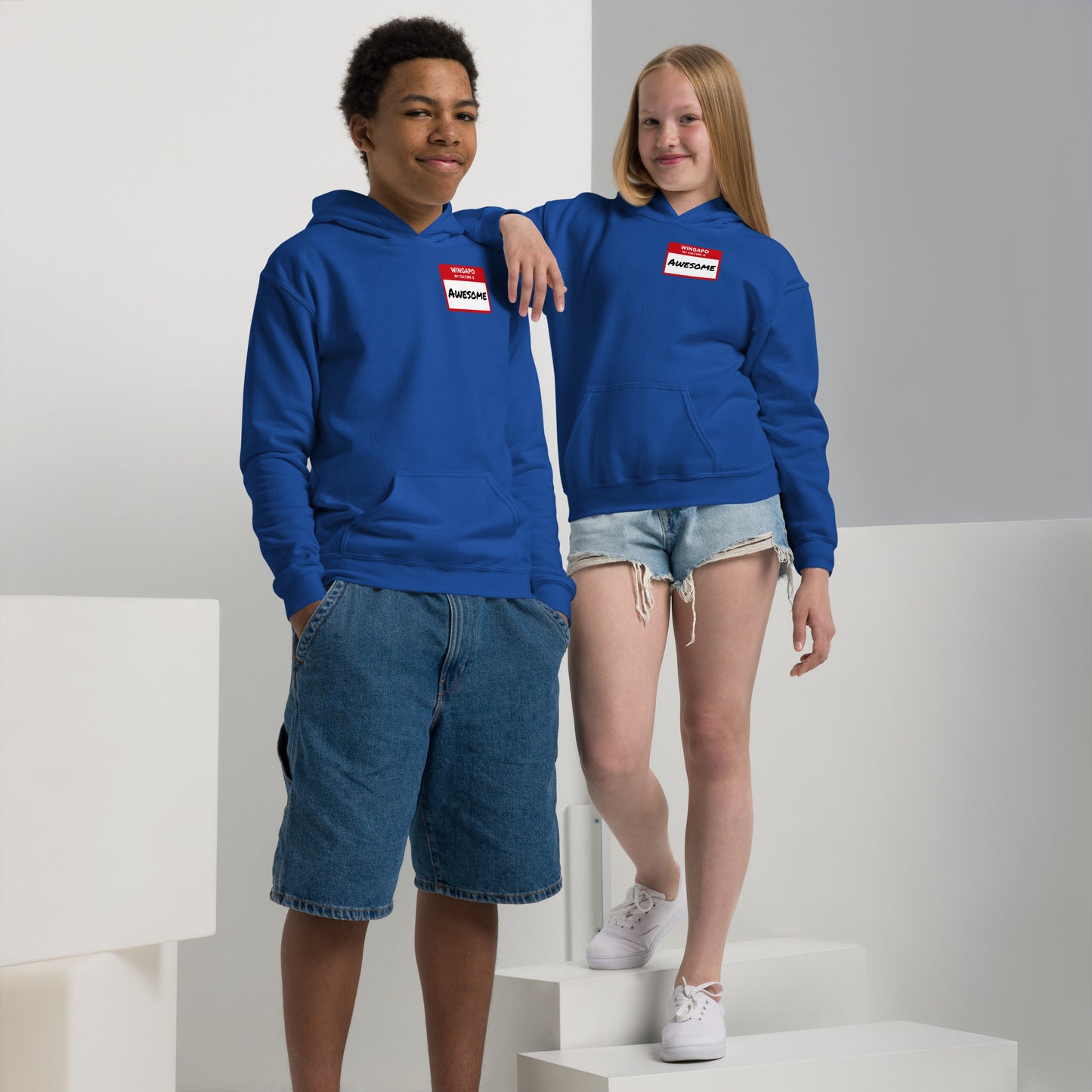 WS My Culture Is Awesome Youth Hoodie