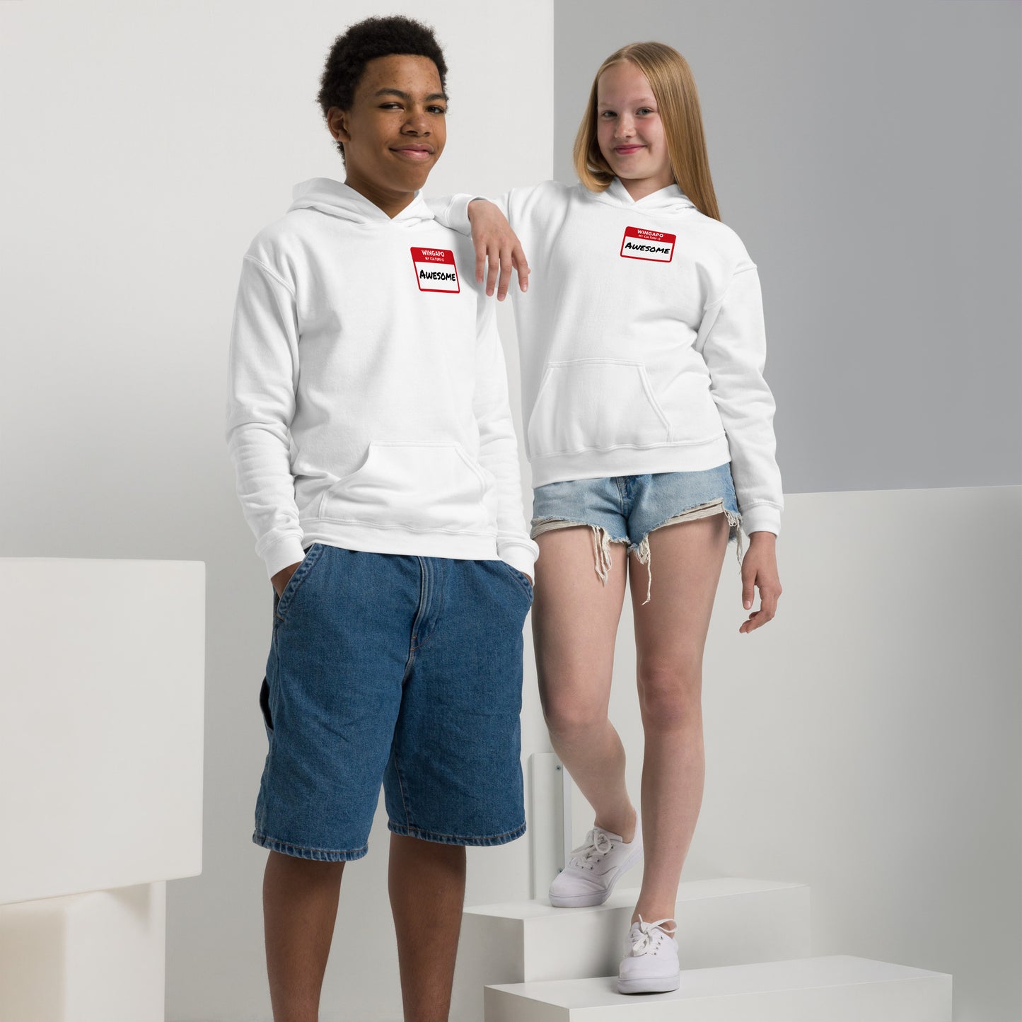 WS My Culture Is Awesome Youth Hoodie