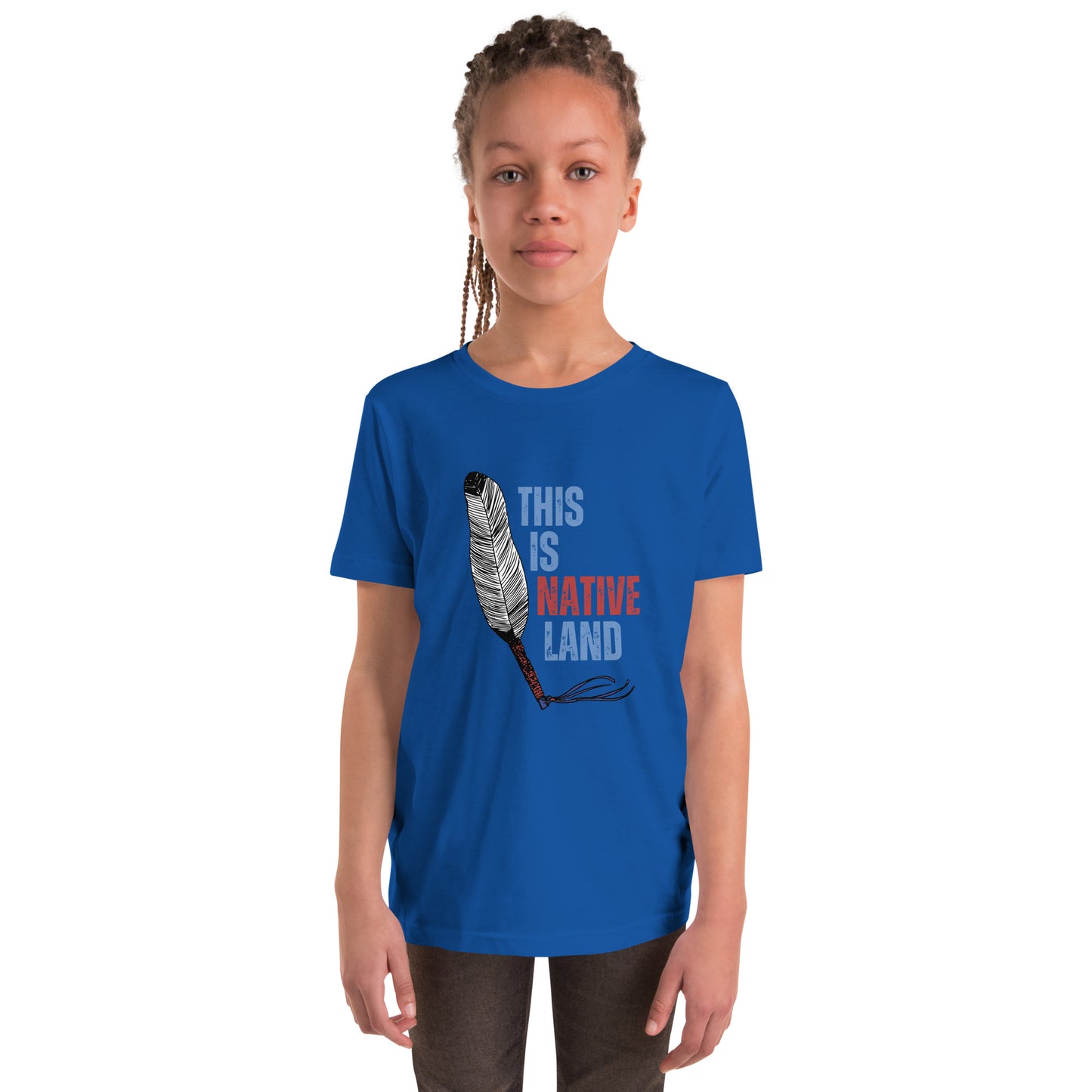 WS This Is Native Land Youth Tee