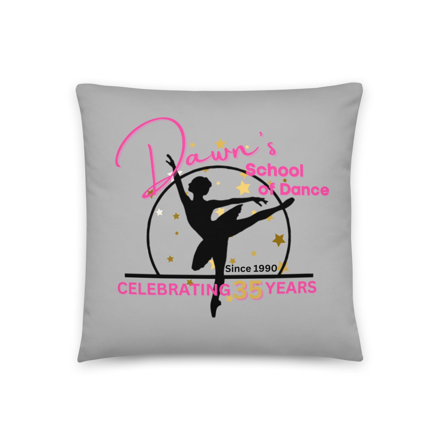 DSOD Logo- 35Yr Star Pillow