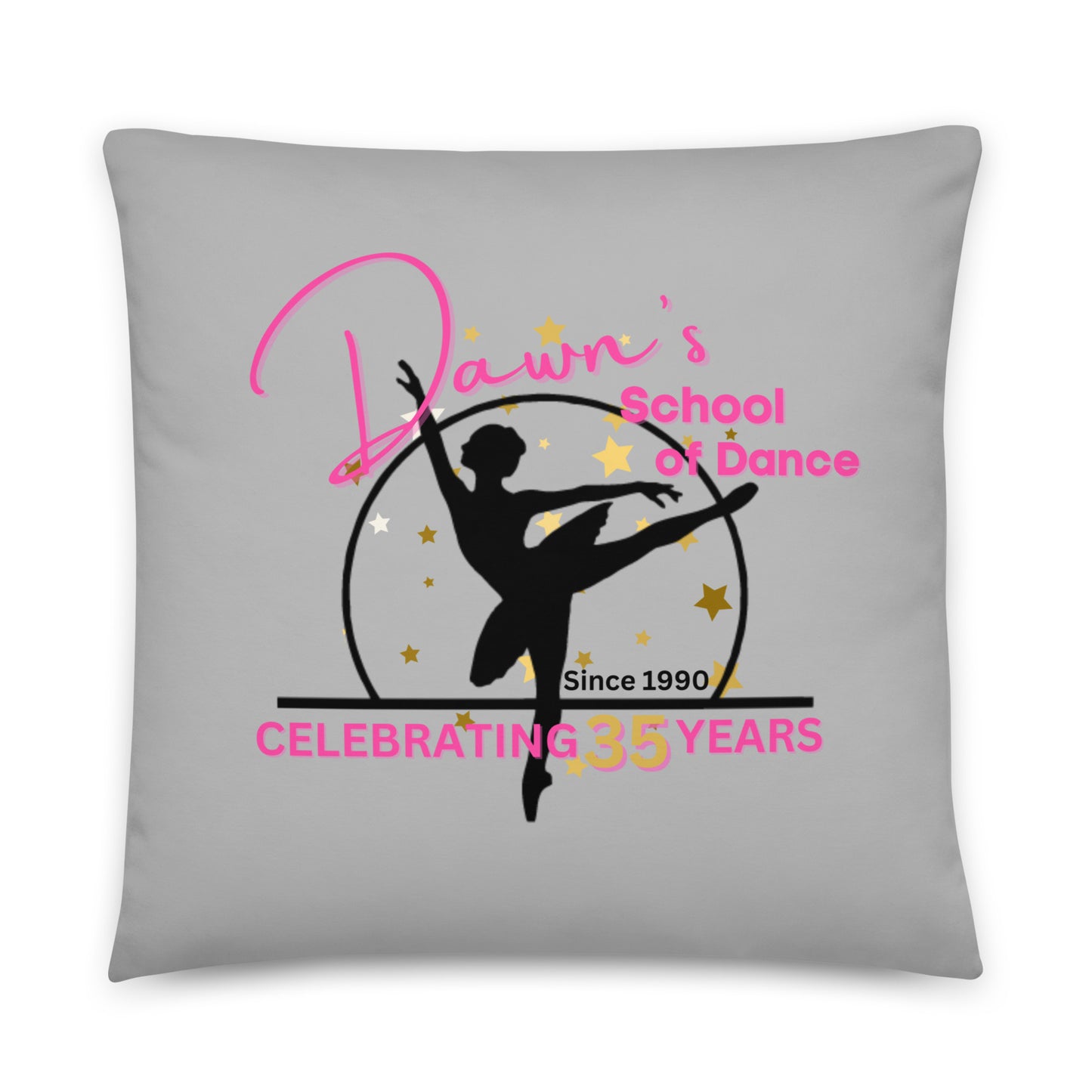 DSOD Logo- 35Yr Star Pillow