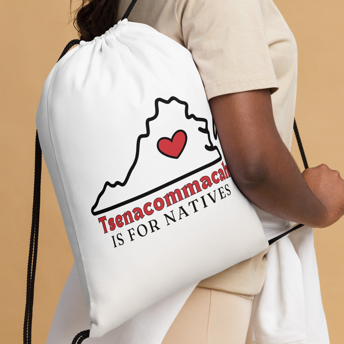 WS Tsenacommacah Drawstring Bag