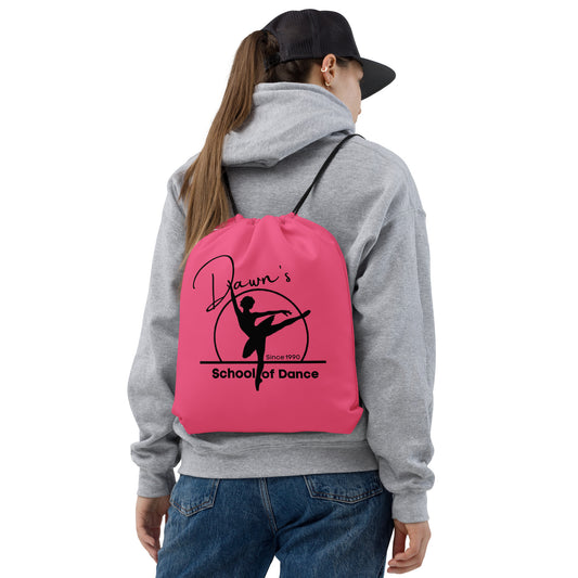 DSOD Logo- Black Drawstring Bag