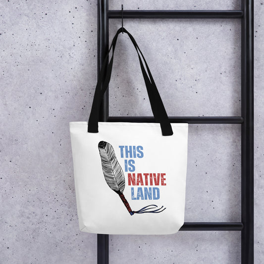 WS This Is Native Land Tote Bag