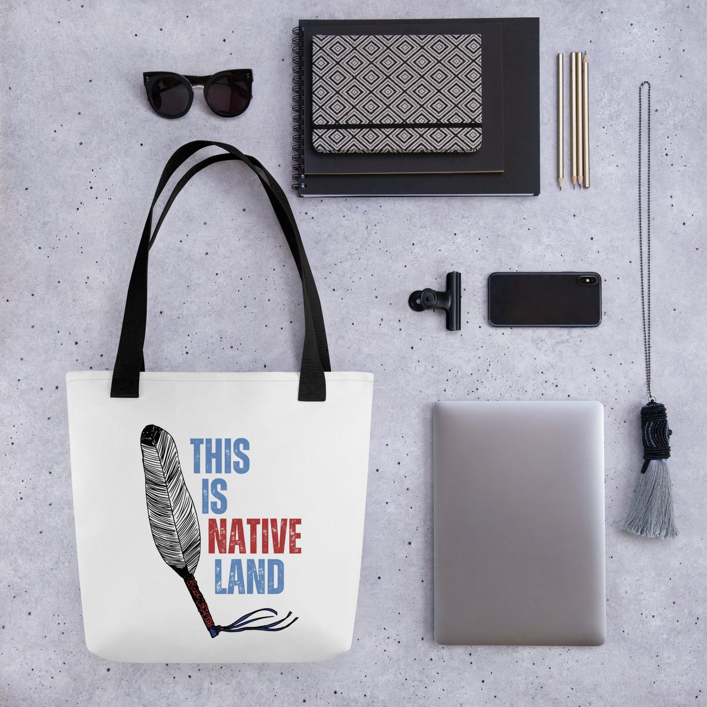 WS This Is Native Land Tote Bag