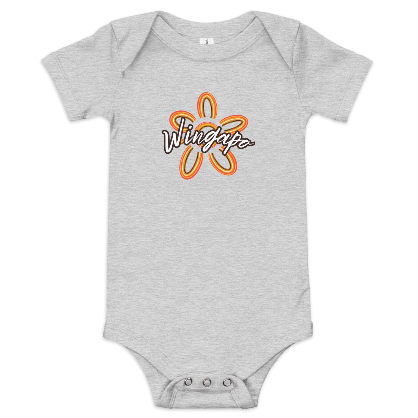 WS Wingapo Flower Baby Onesie