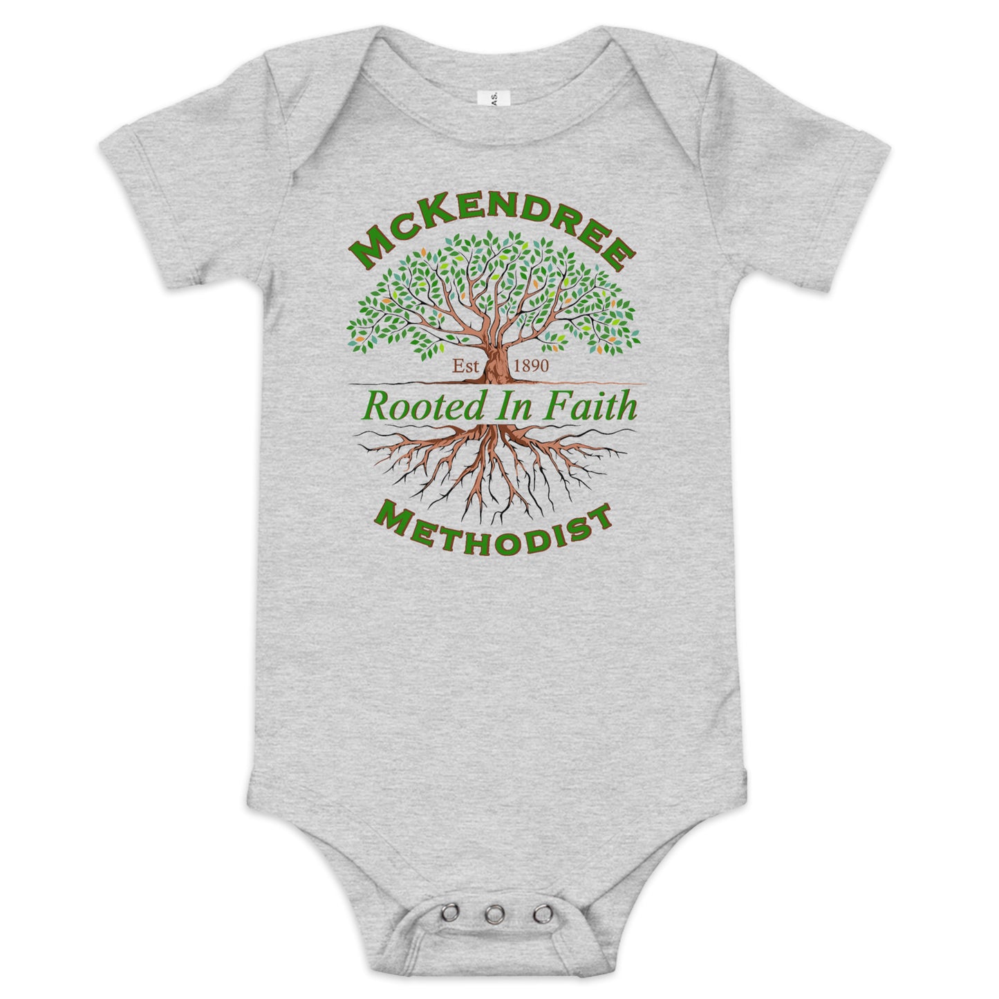 MM Logo Baby Unisex Onesie