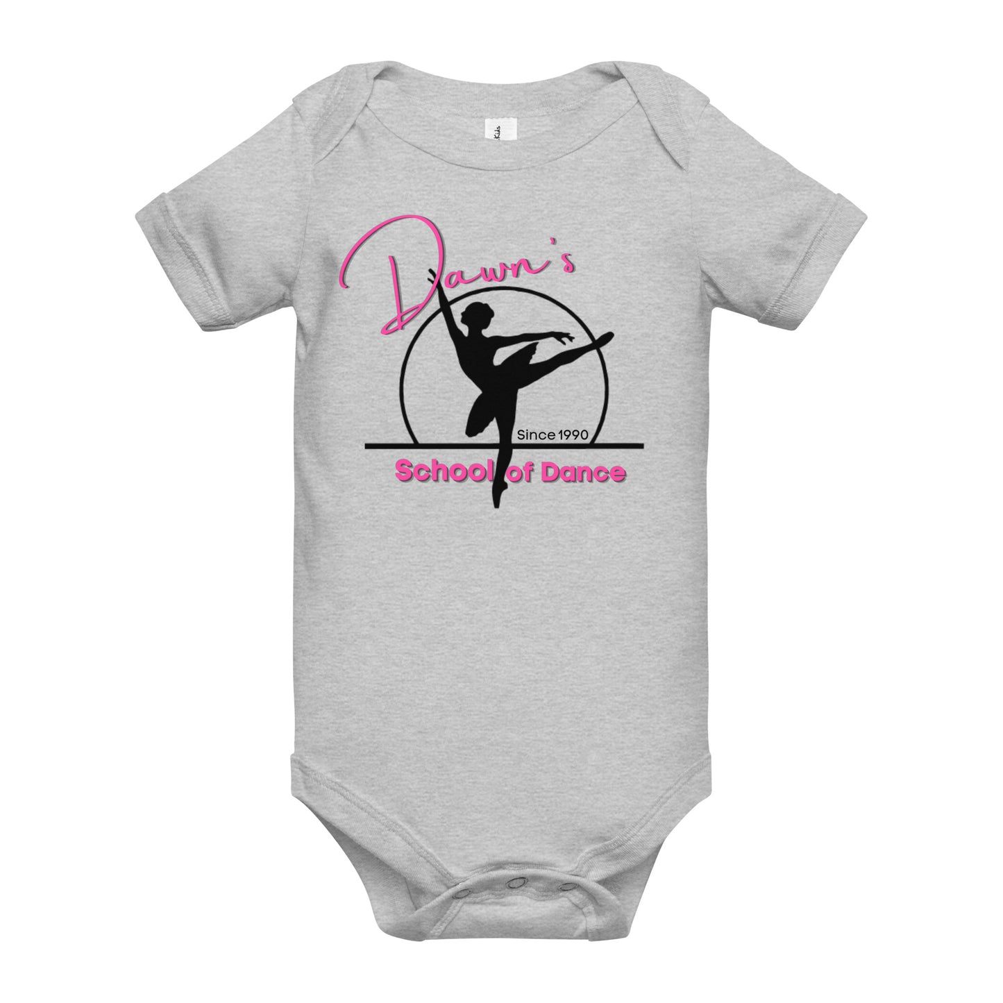 DSOD Logo- Pink Unisex Baby Onesie