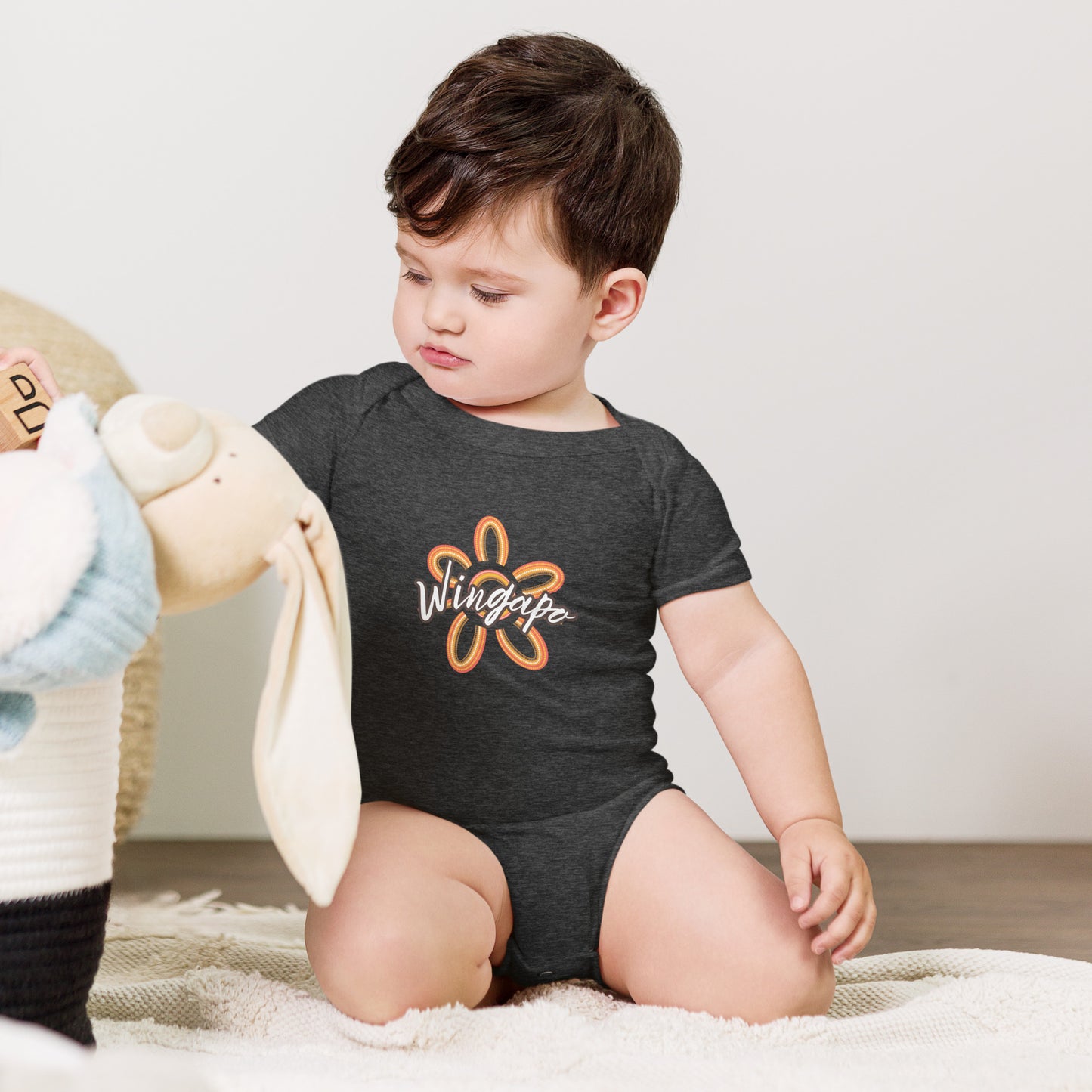 WS Wingapo Flower Baby Onesie