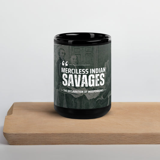 WS Merciless Black Glossy Mug