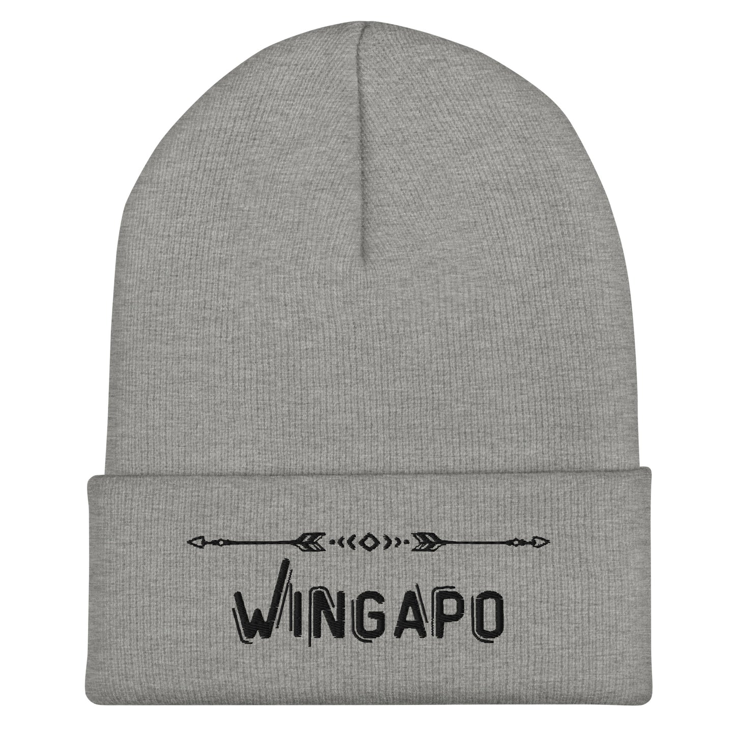 WS Wingapo Arrows Embroidered Beanie