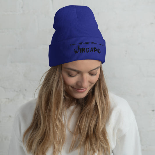 WS Wingapo Arrows Embroidered Beanie